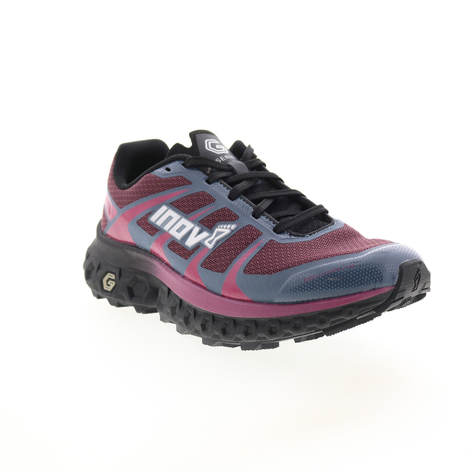 Inov-8 TrailFly Ultra G 300 Max Womens Burgundy Athletic Hiking Shoes