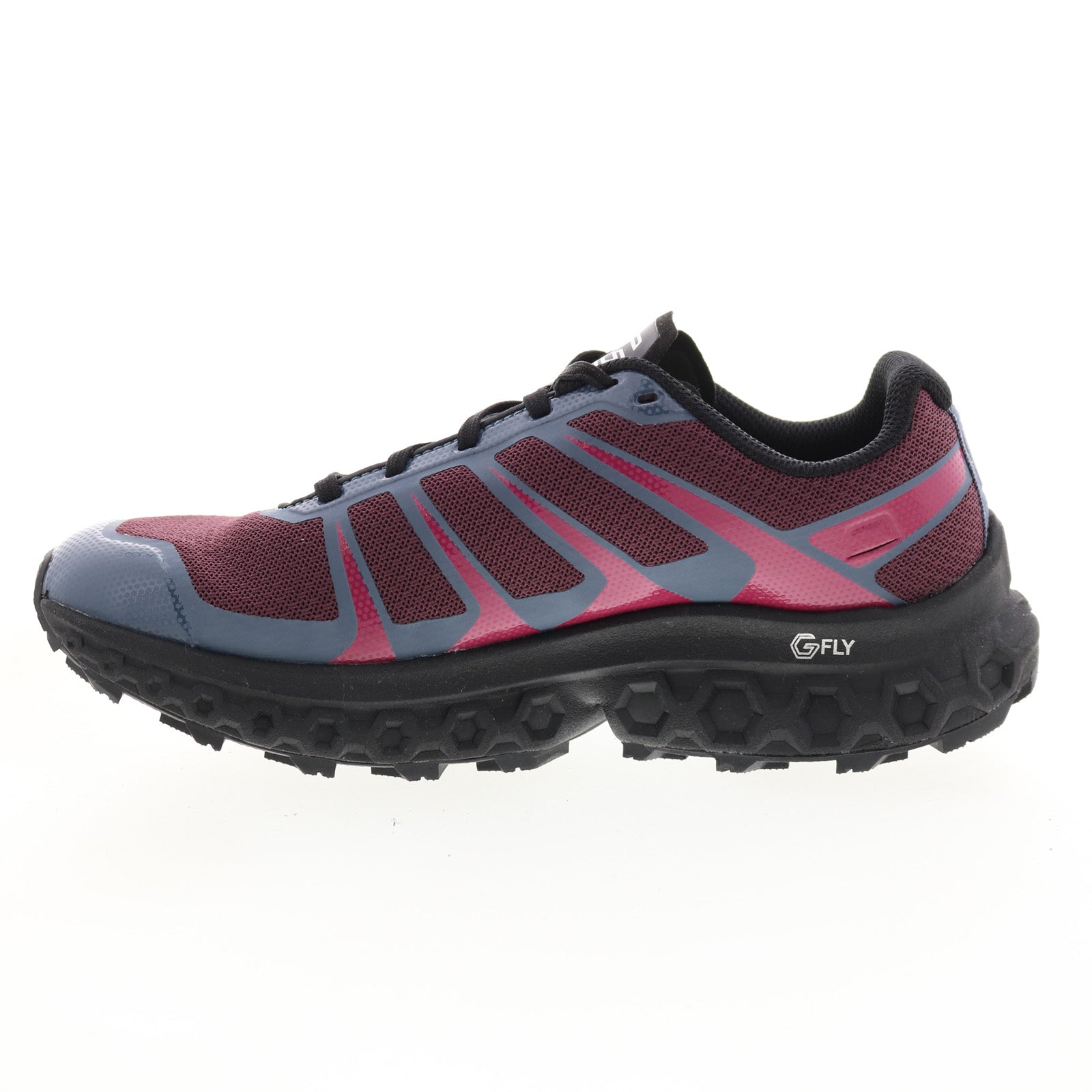 Inov-8 TrailFly Ultra G 300 Max Womens Burgundy Athletic Hiking Shoes