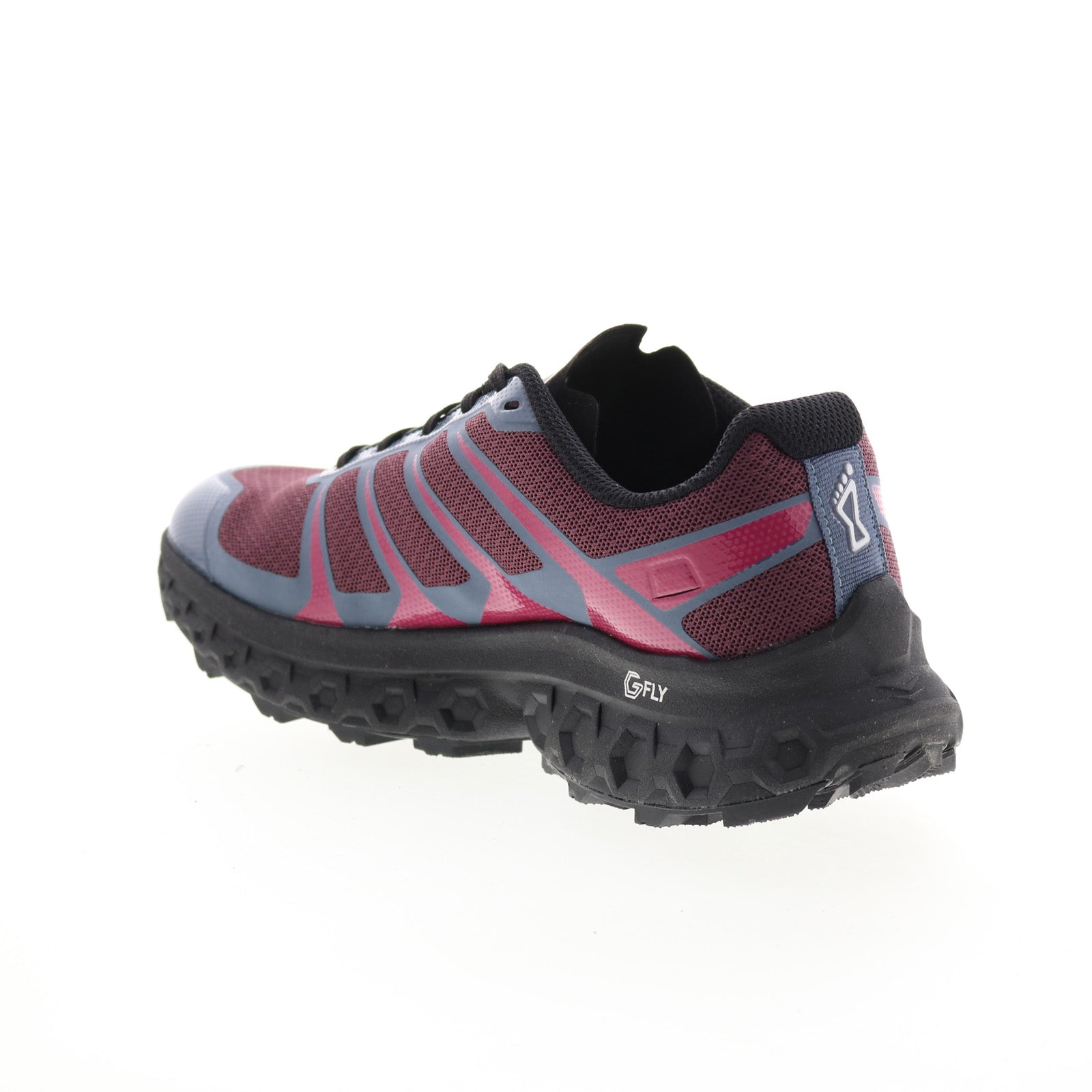 Inov-8 TrailFly Ultra G 300 Max Womens Burgundy Athletic Hiking Shoes