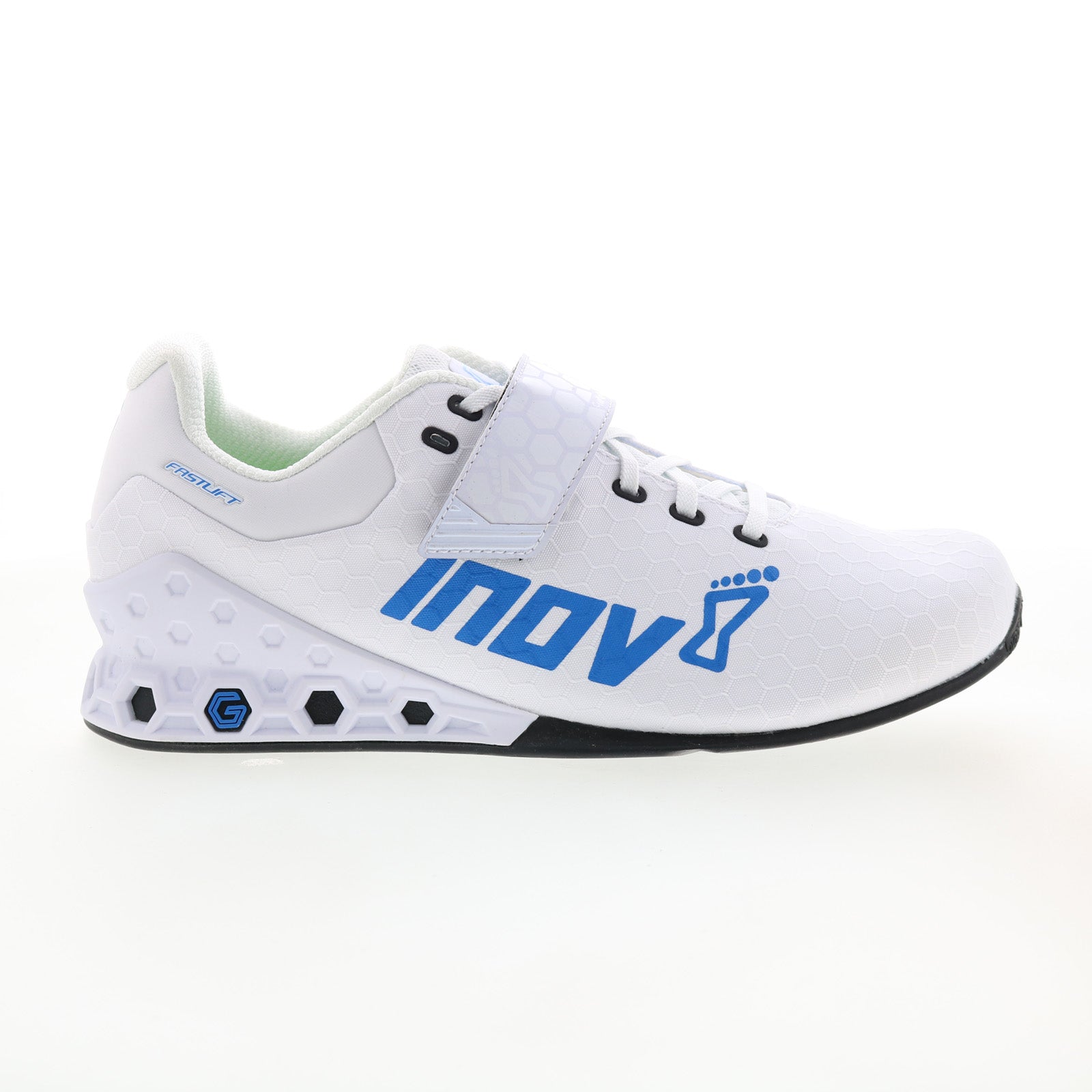 Inov-8 Fastlift Power G Mens White Athletic Weightlifting Shoes