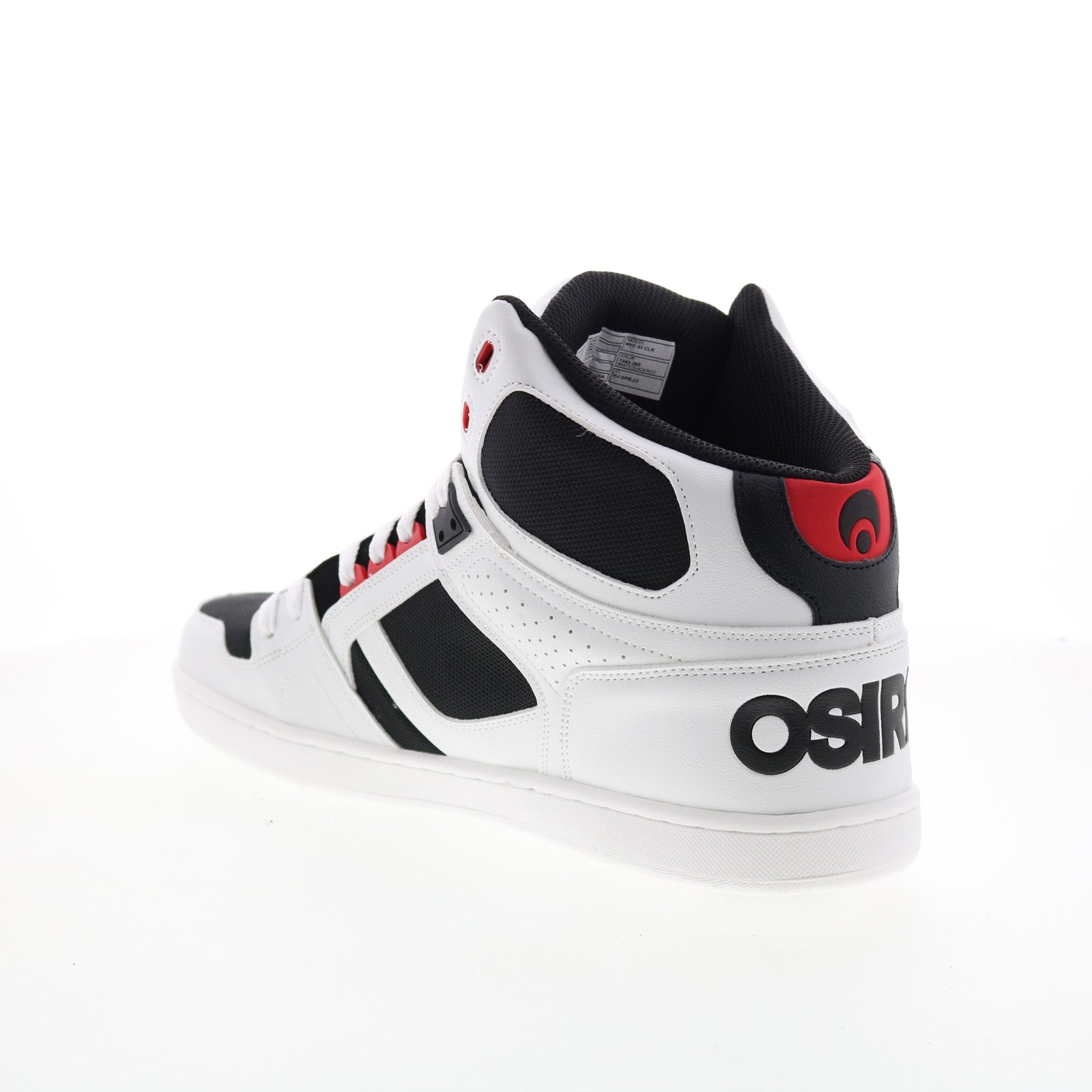 Osiris NYC 83 CLK 1343 295 Mens White Skate Inspired Sneakers Shoes