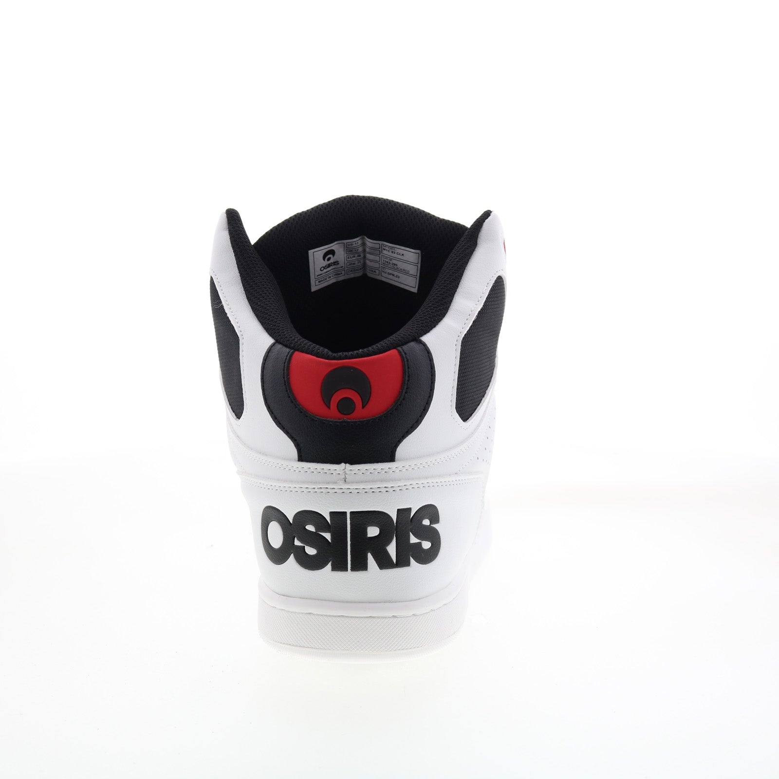 Osiris NYC 83 CLK 1343 295 Mens White Skate Inspired Sneakers Shoes