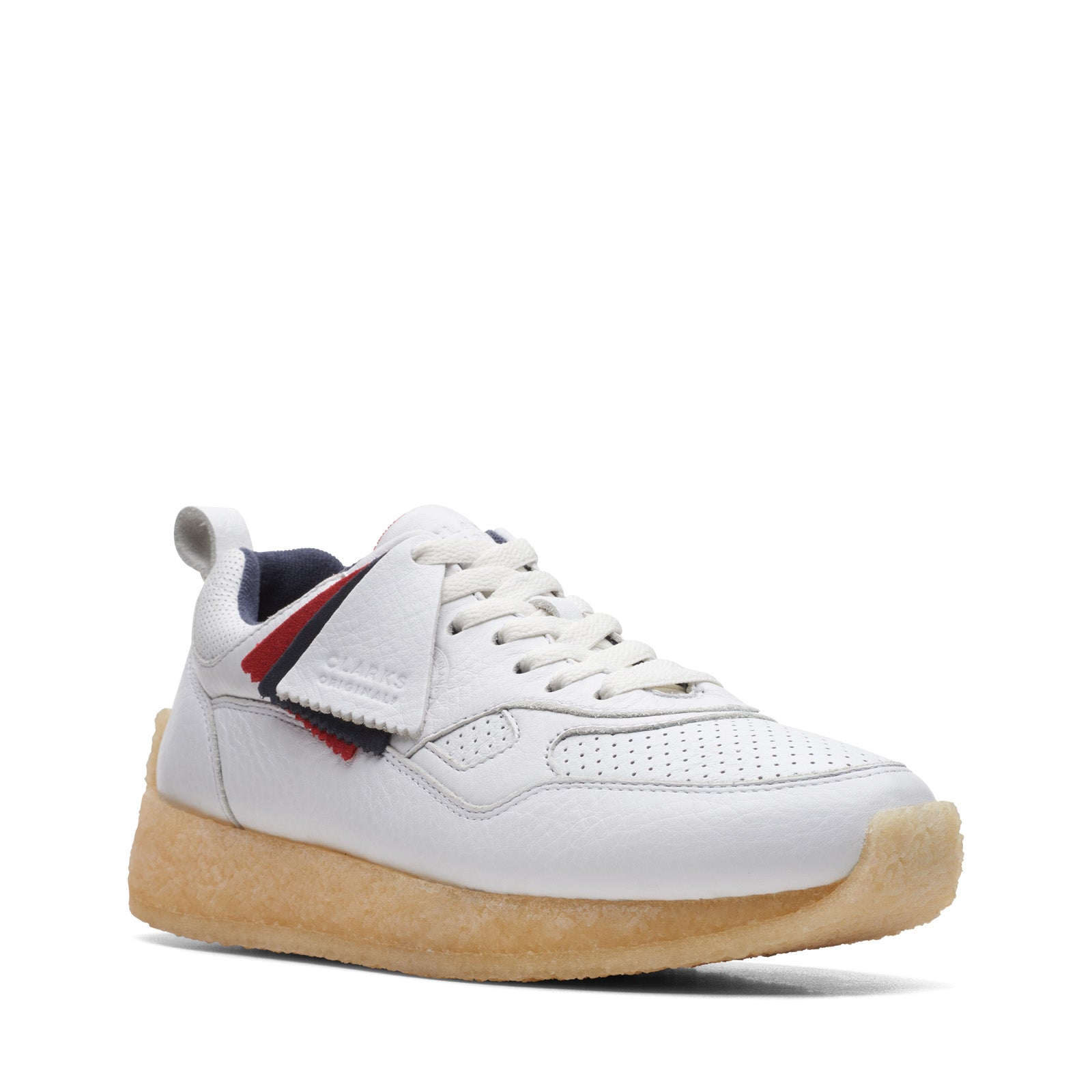 Clarks Lockhill Ronnie Fieg Kith Mens White Lifestyle Sneakers Shoes