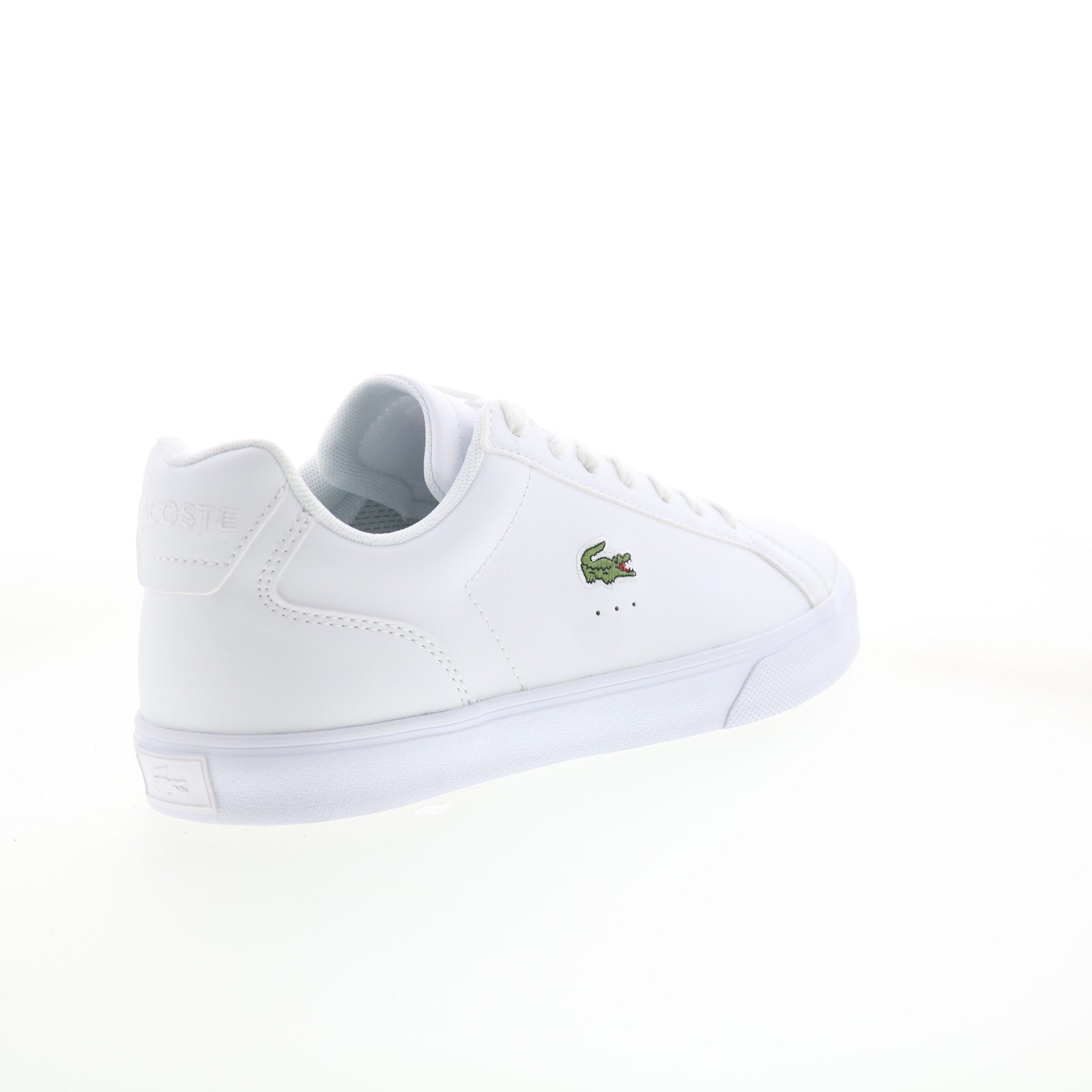 Lacoste Lerond Pro Bl 23 1 Cma Mens White Leather Lifestyle Sneakers Shoes