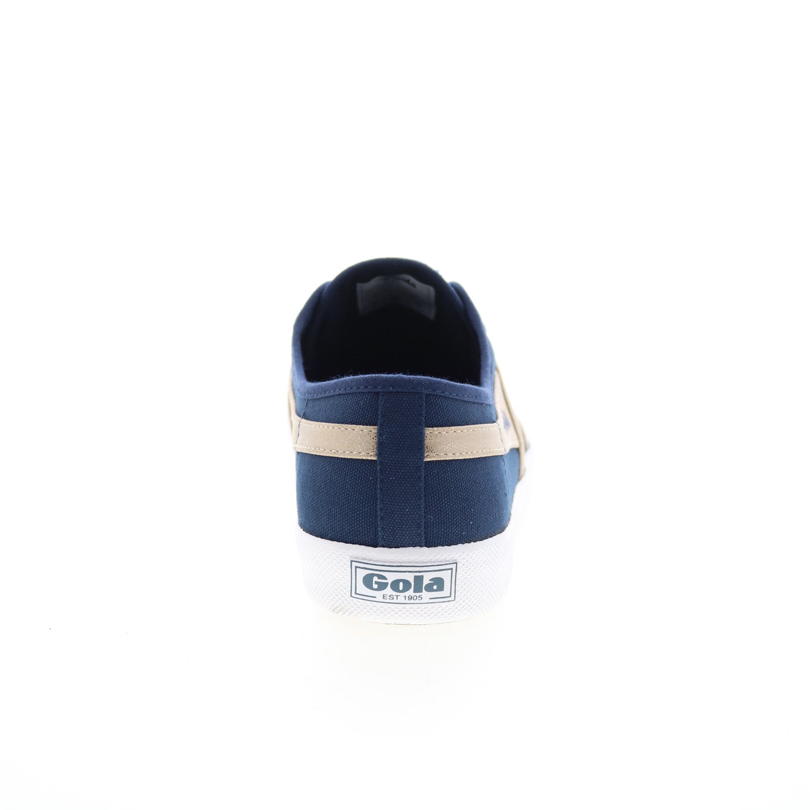 Gola Coaster CLA561 Womens Blue Canvas Lace Up Lifestyle Sneakers Shoes