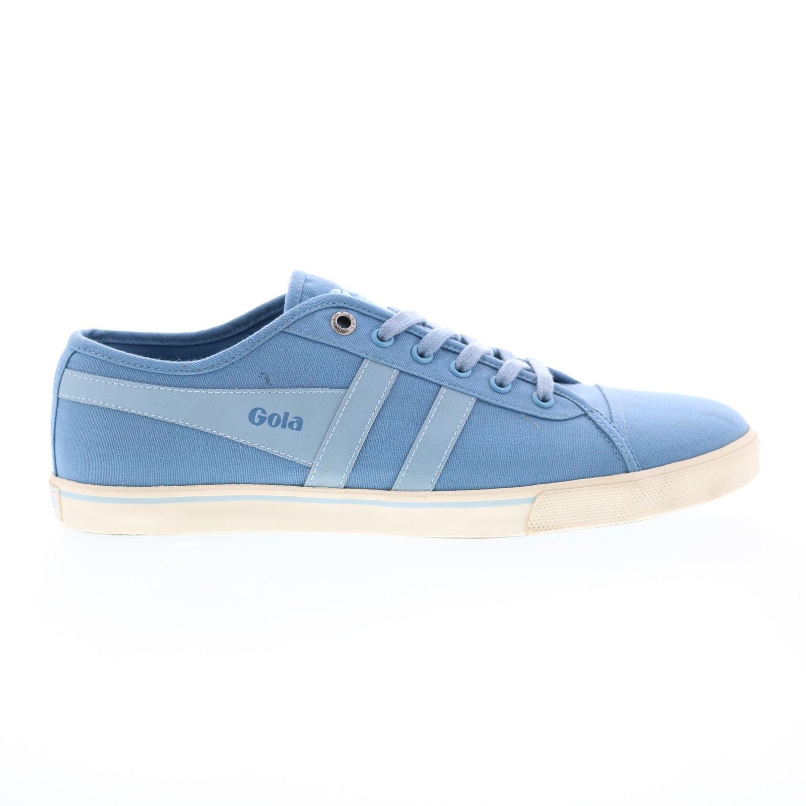 Gola Jasmine CLA818 Womens Blue Canvas Lace Up Lifestyle Sneakers Shoes