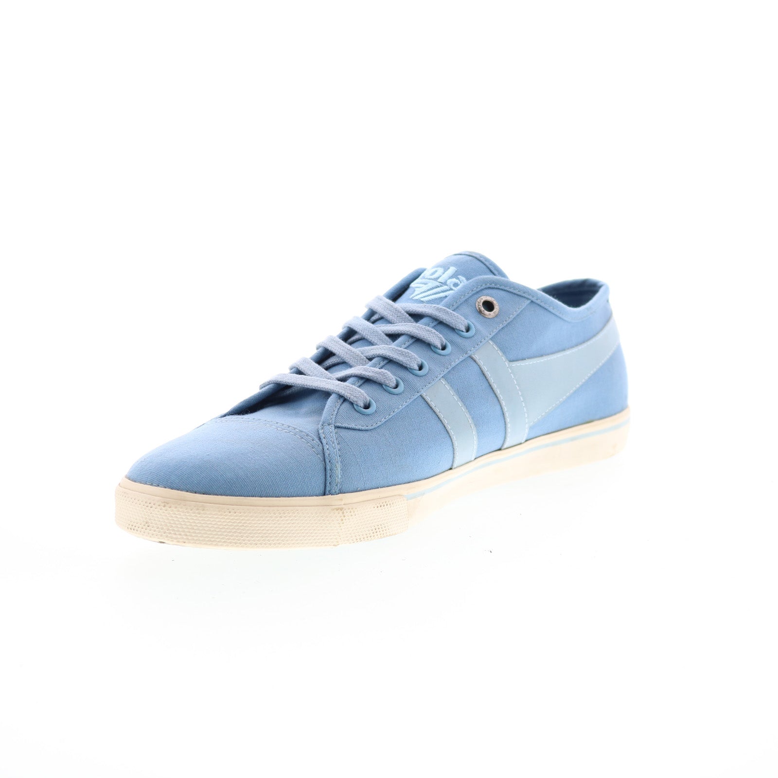 Gola Jasmine CLA818 Womens Blue Canvas Lace Up Lifestyle Sneakers Shoes