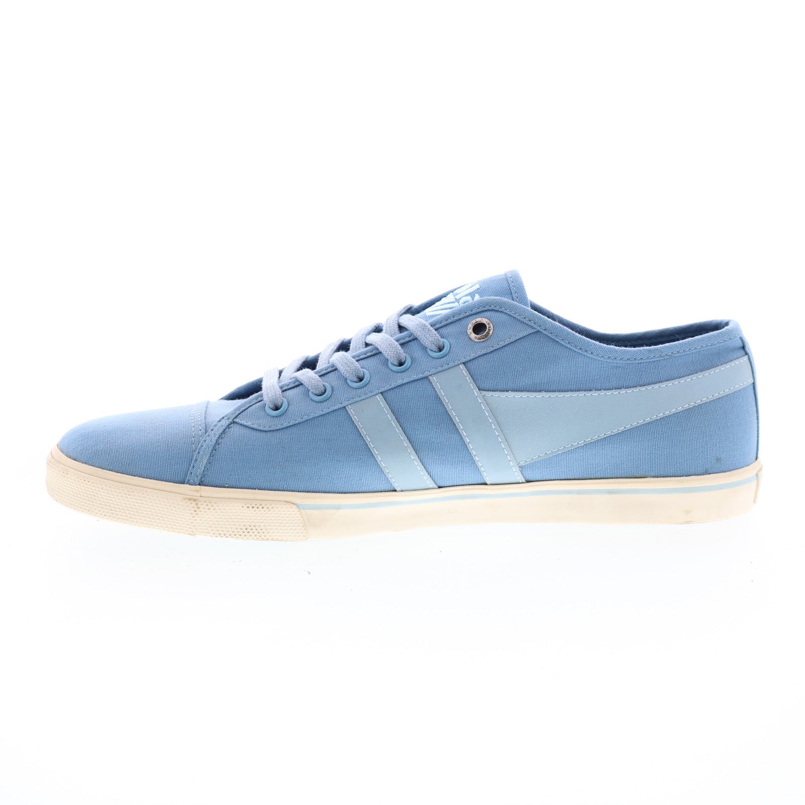 Gola Jasmine CLA818 Womens Blue Canvas Lace Up Lifestyle Sneakers Shoes