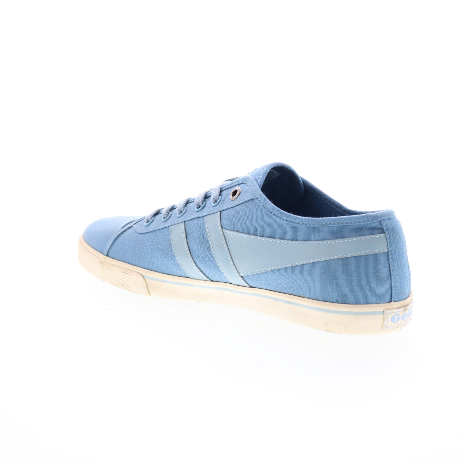 Gola Jasmine CLA818 Womens Blue Canvas Lace Up Lifestyle Sneakers Shoes