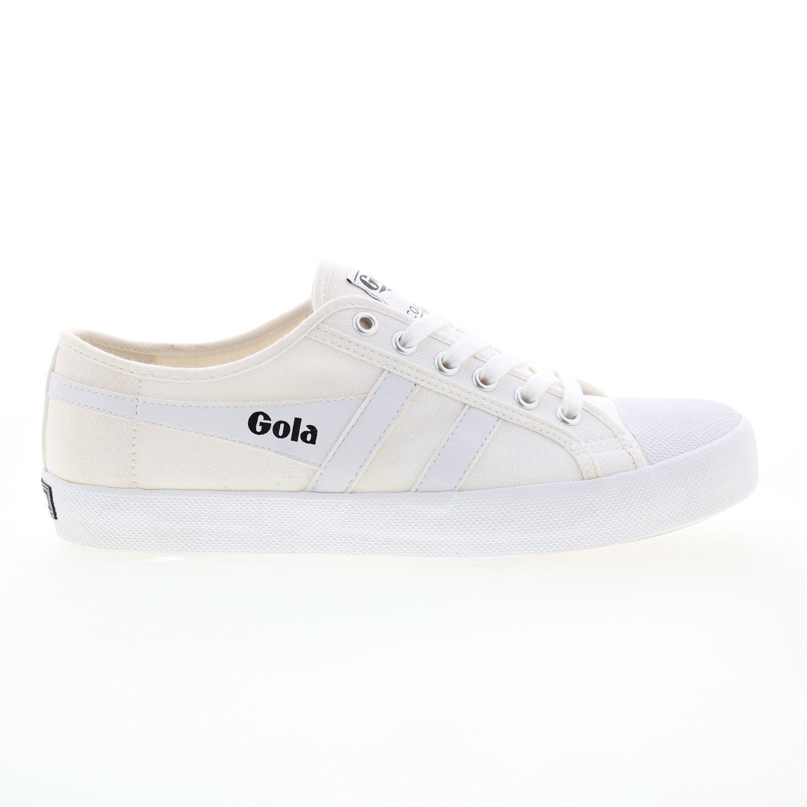 Gola Coaster CMA174 Mens Beige Canvas Lace Up Lifestyle Sneakers Shoes