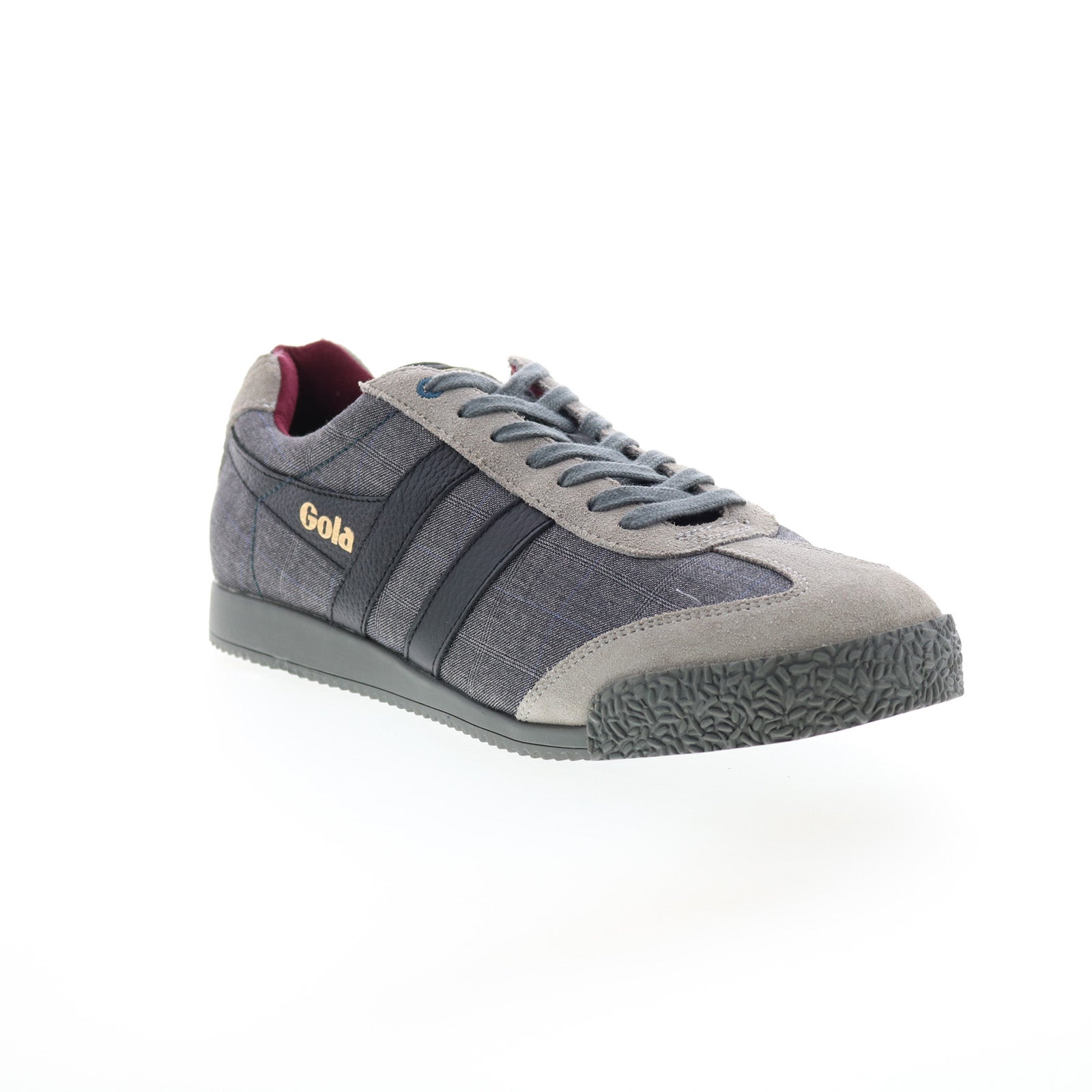 Gola Harrier SR CMA209 Mens Gray Canvas Lace Up Lifestyle Sneakers Shoes