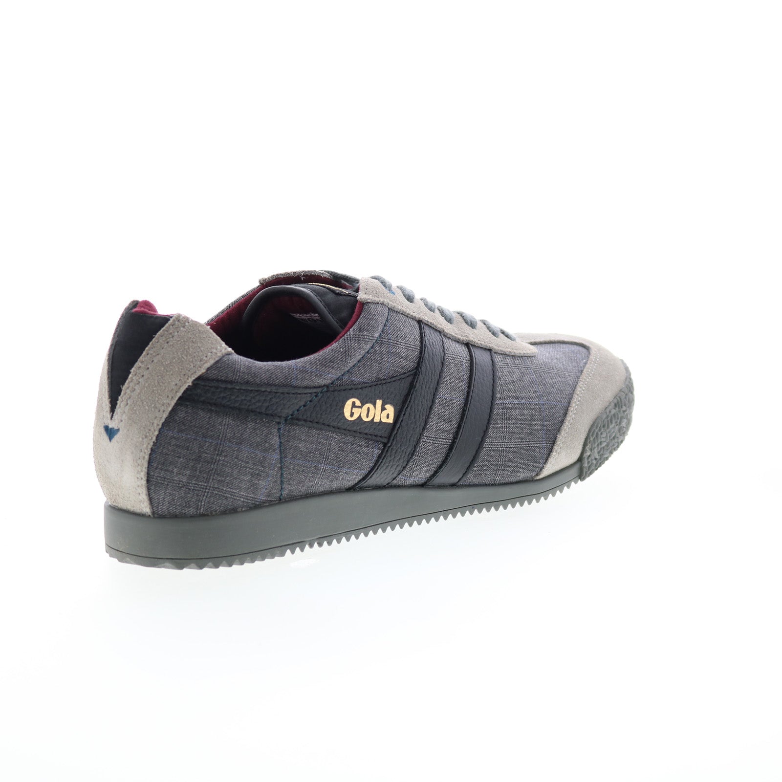 Gola Harrier SR CMA209 Mens Gray Canvas Lace Up Lifestyle Sneakers Shoes