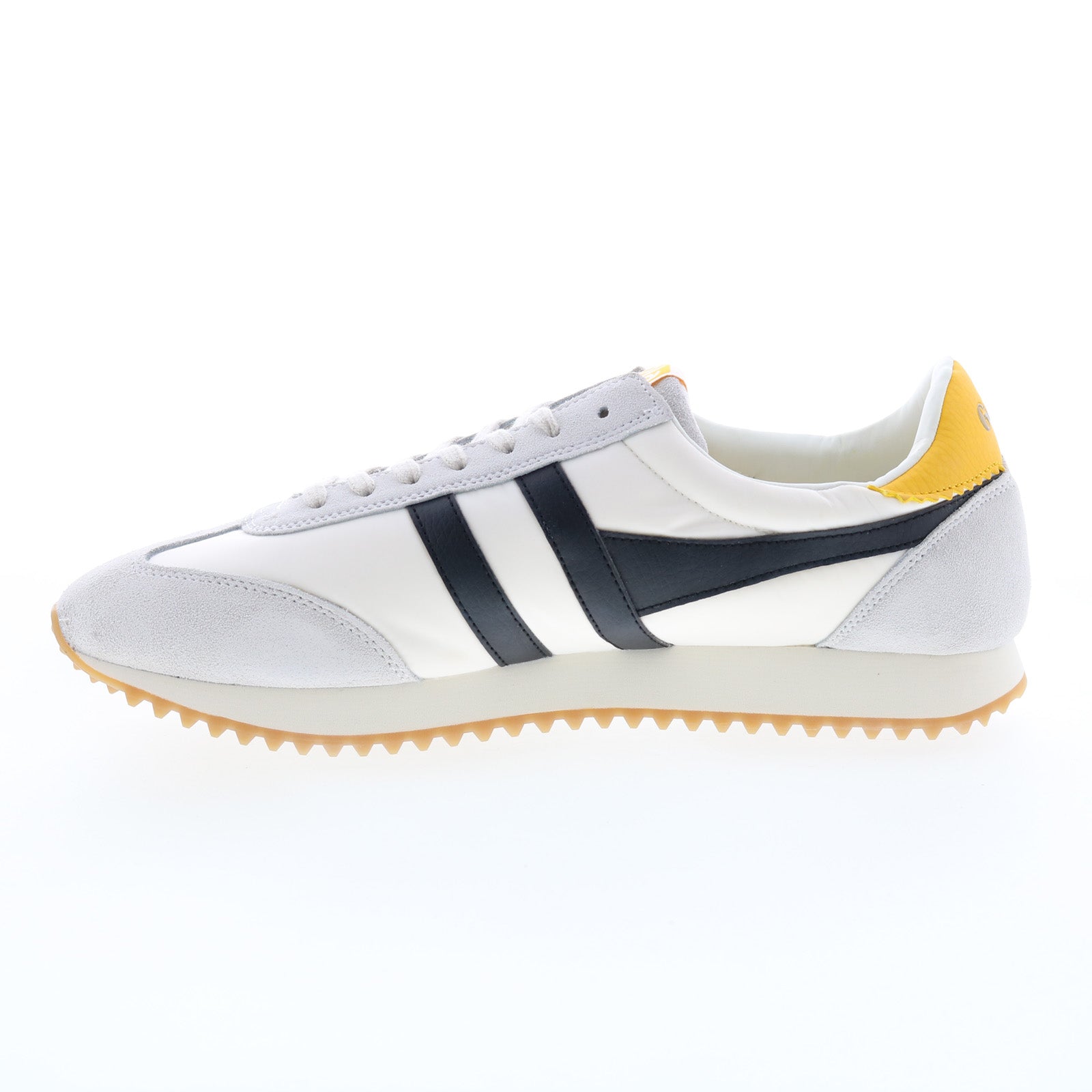 Gola Boston 78 CMB108 Mens White Canvas Lace Up Lifestyle Sneakers Shoes