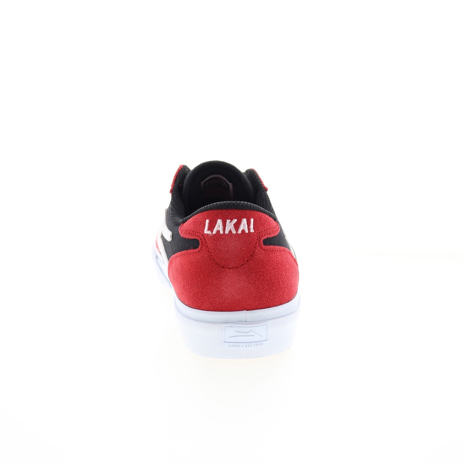 Lakai Manchester MS3220200A00 Mens Red Suede Skate Inspired Sneakers Shoes