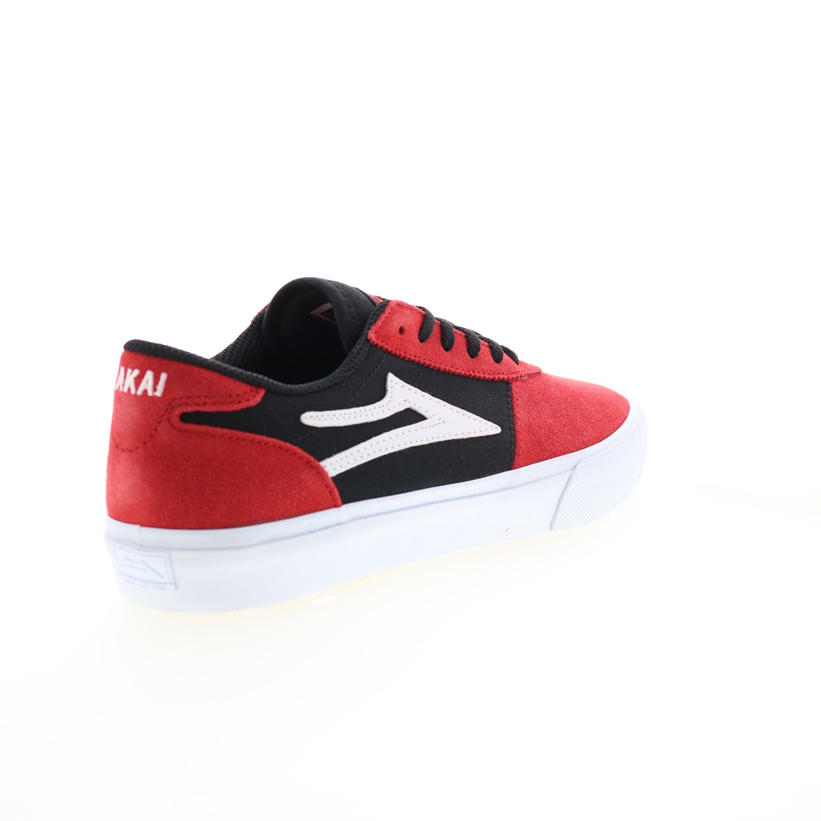 Lakai Manchester MS3220200A00 Mens Red Suede Skate Inspired Sneakers Shoes