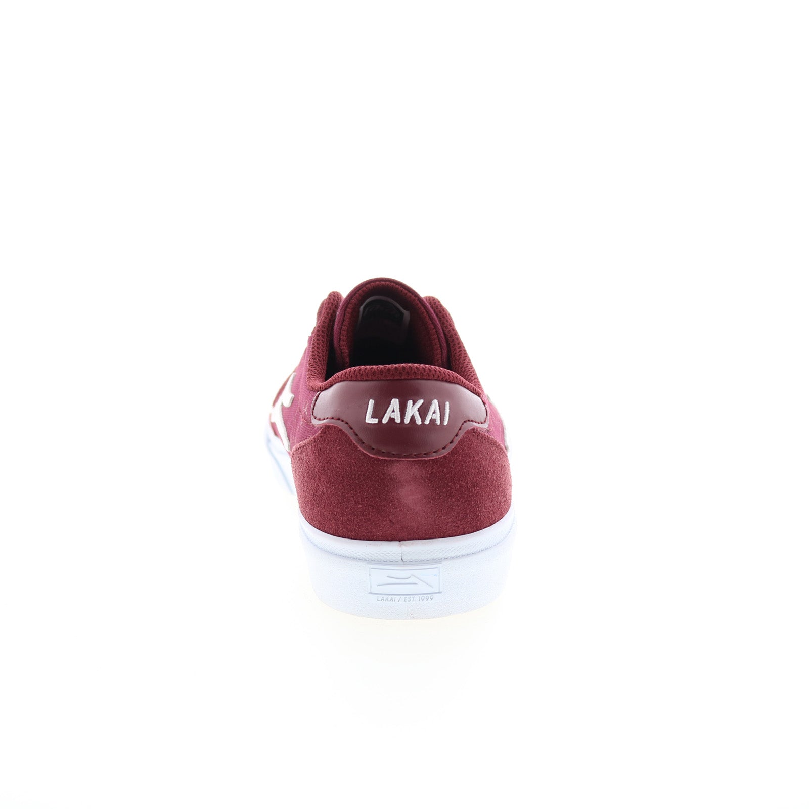 Lakai Flaco II MS4220112A00 Mens Burgundy Skate Inspired Sneakers Shoes