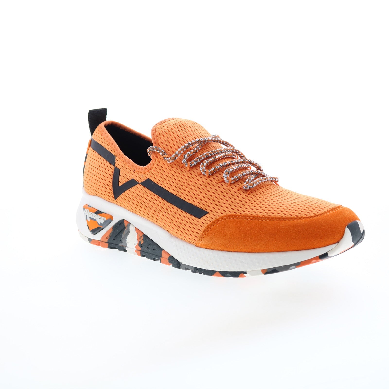 Diesel Skb S-Kby Y01534-PR090-T3131 Mens Orange Lifestyle Sneakers Shoes