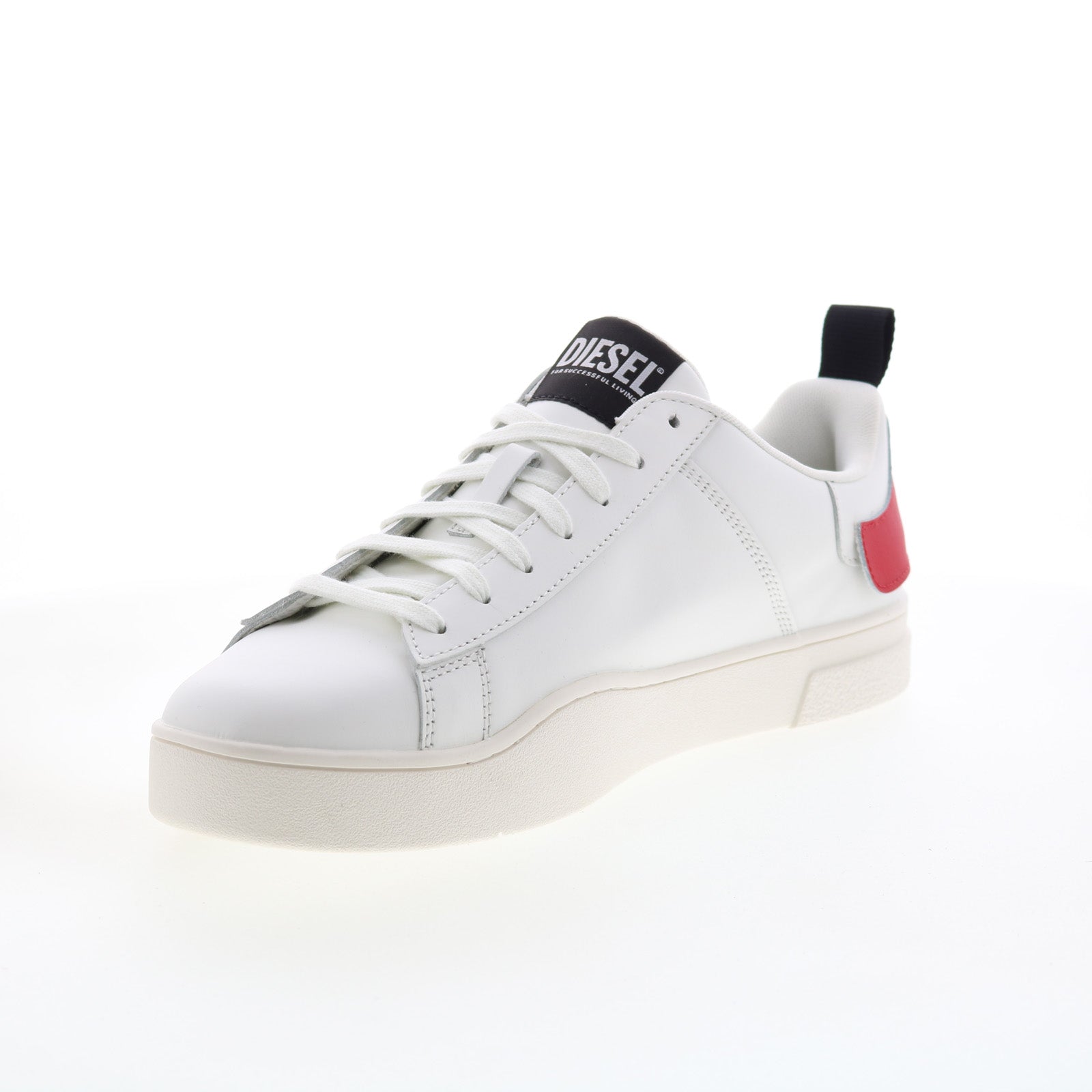 Diesel S-Clever Low Lace Y02045-P4180-H8730 Mens White Sneakers Shoes