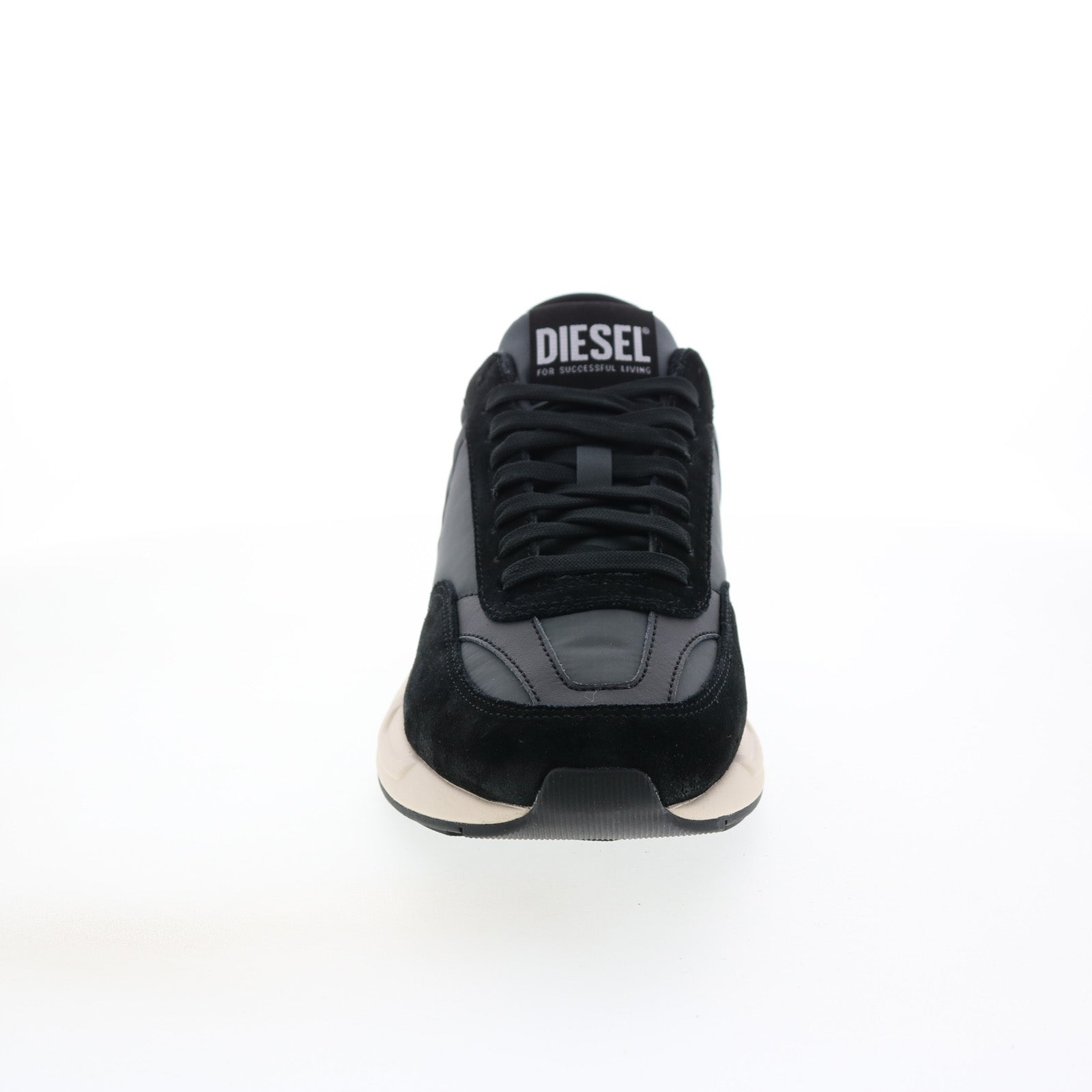 Diesel S-Serendipity F Womens Black Suede Lifestyle Sneakers Shoes