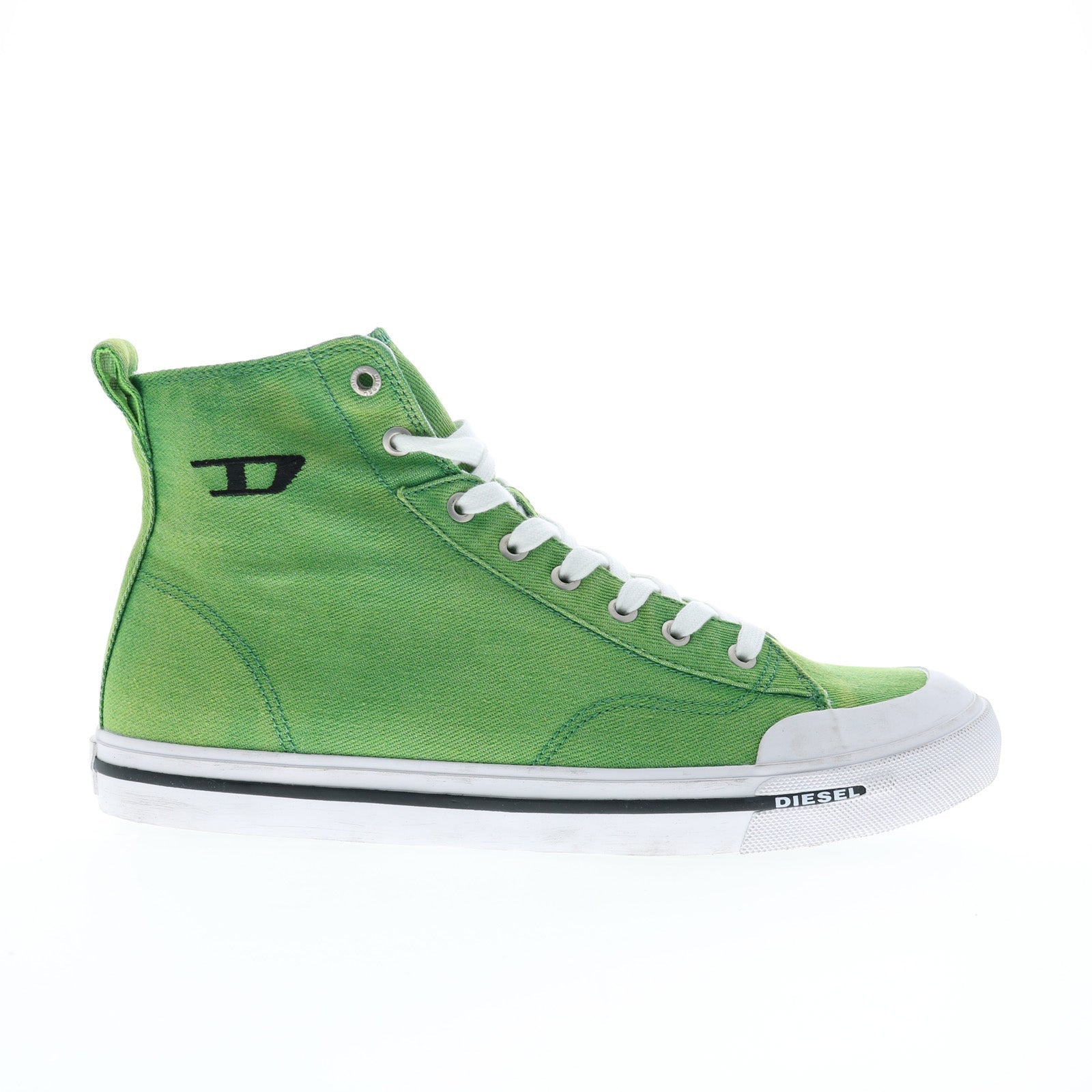 Diesel S-Athos Mid Y02879-PR573-T7438 Mens Green Lifestyle Sneakers Shoes