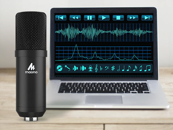 microphone d'enregistrement USB