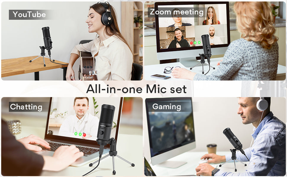 MAONO PM461 USB Microphone For Gaming