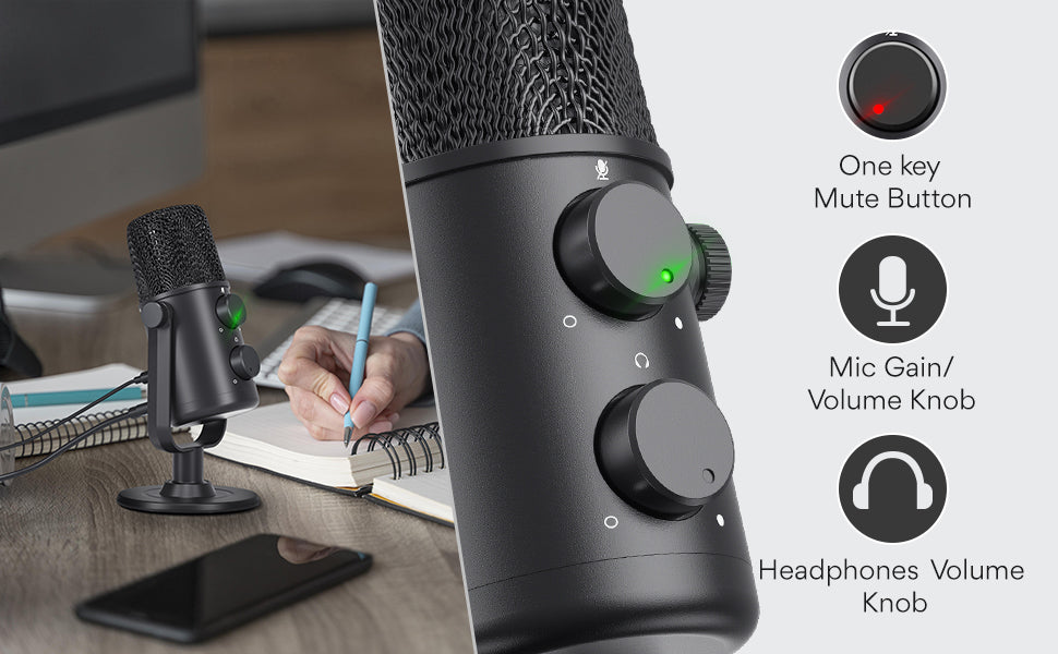 MAONO Studio-Quality Microphone for Conference