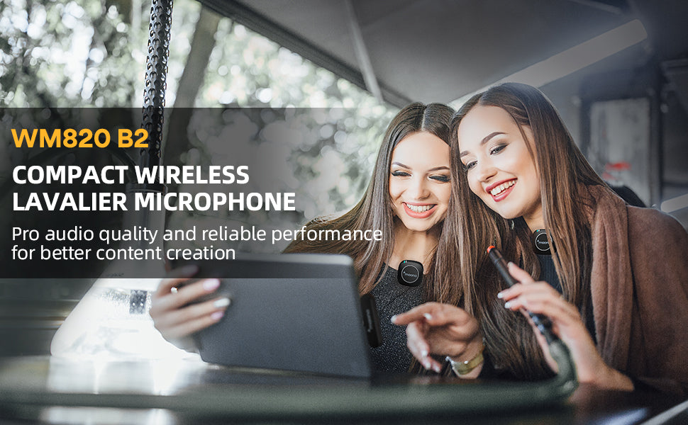 MAONO Wireless Microphone For Youtube