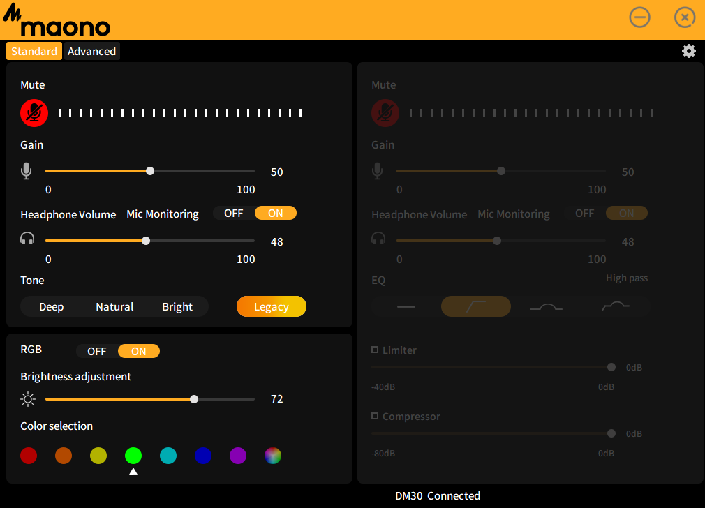 Maono link software for Maono DM30