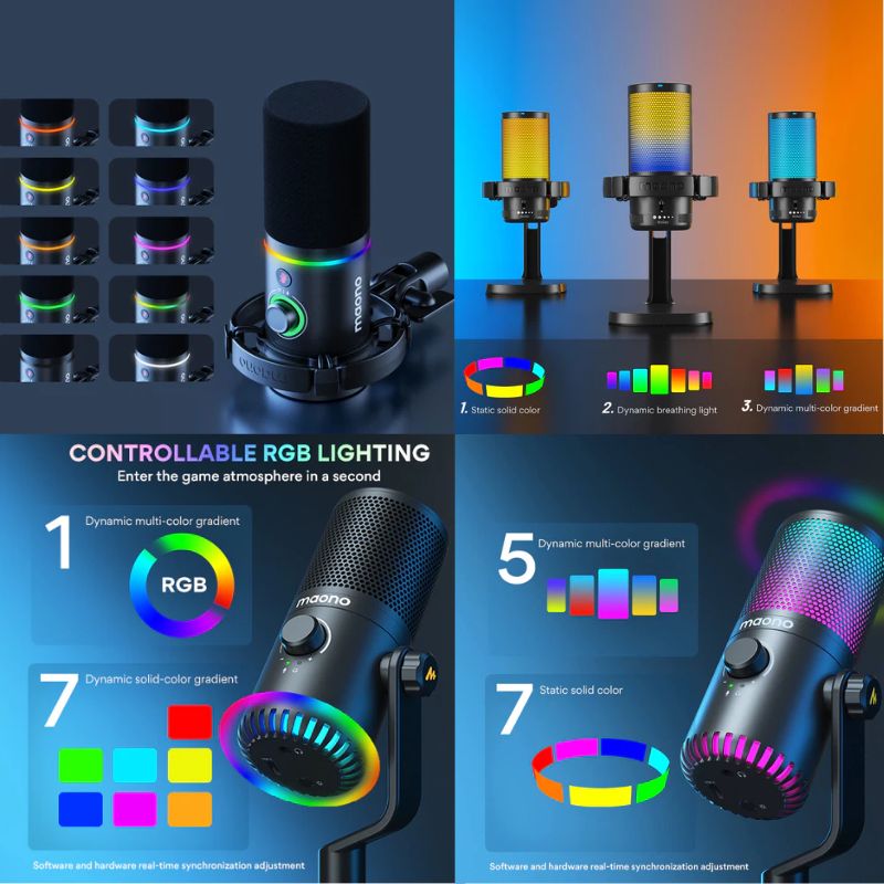 gaming rgb microphone comparision
