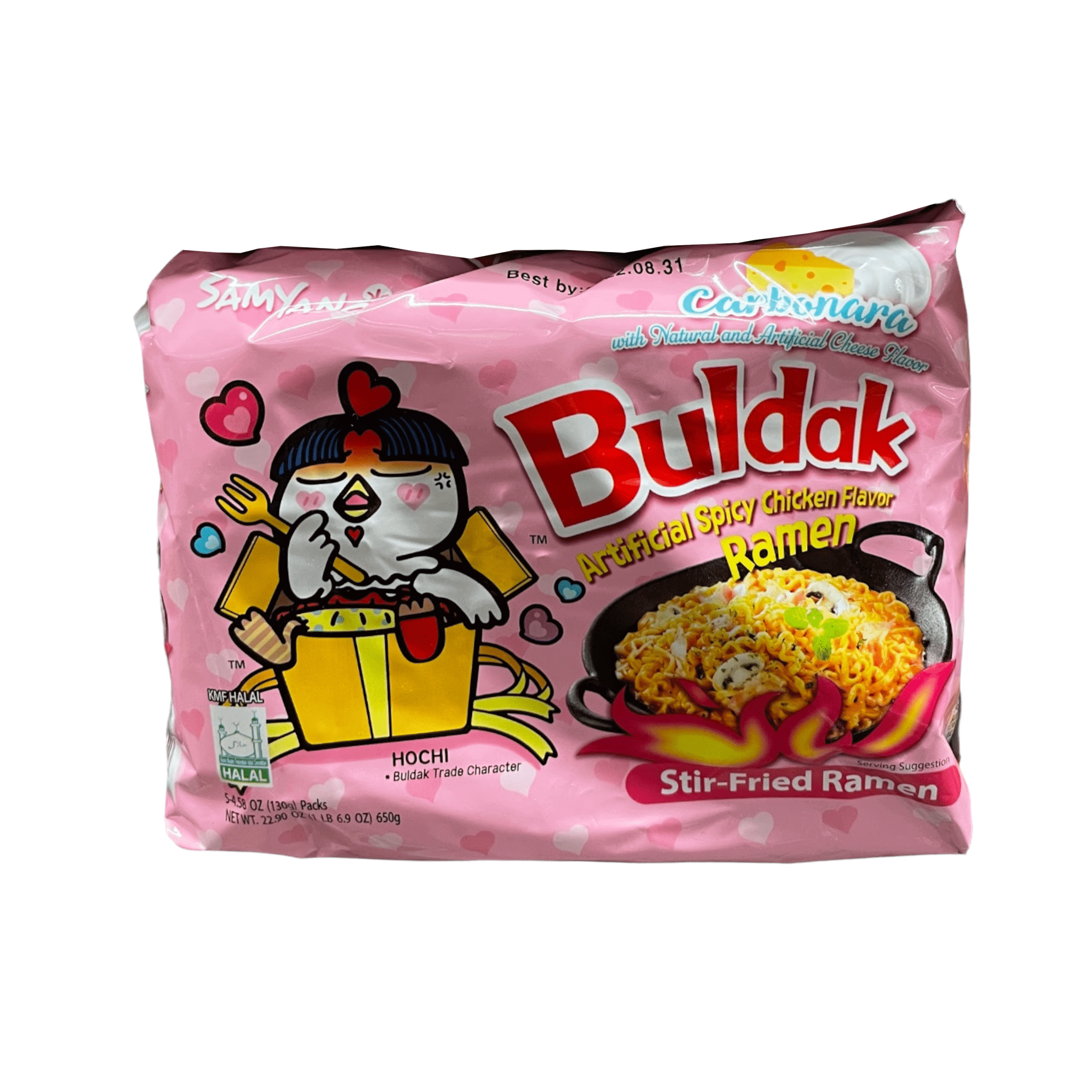 Samyang Buldak  Carbonara Artificial Spicy Chicken Flavor Stir-Fried Ramen