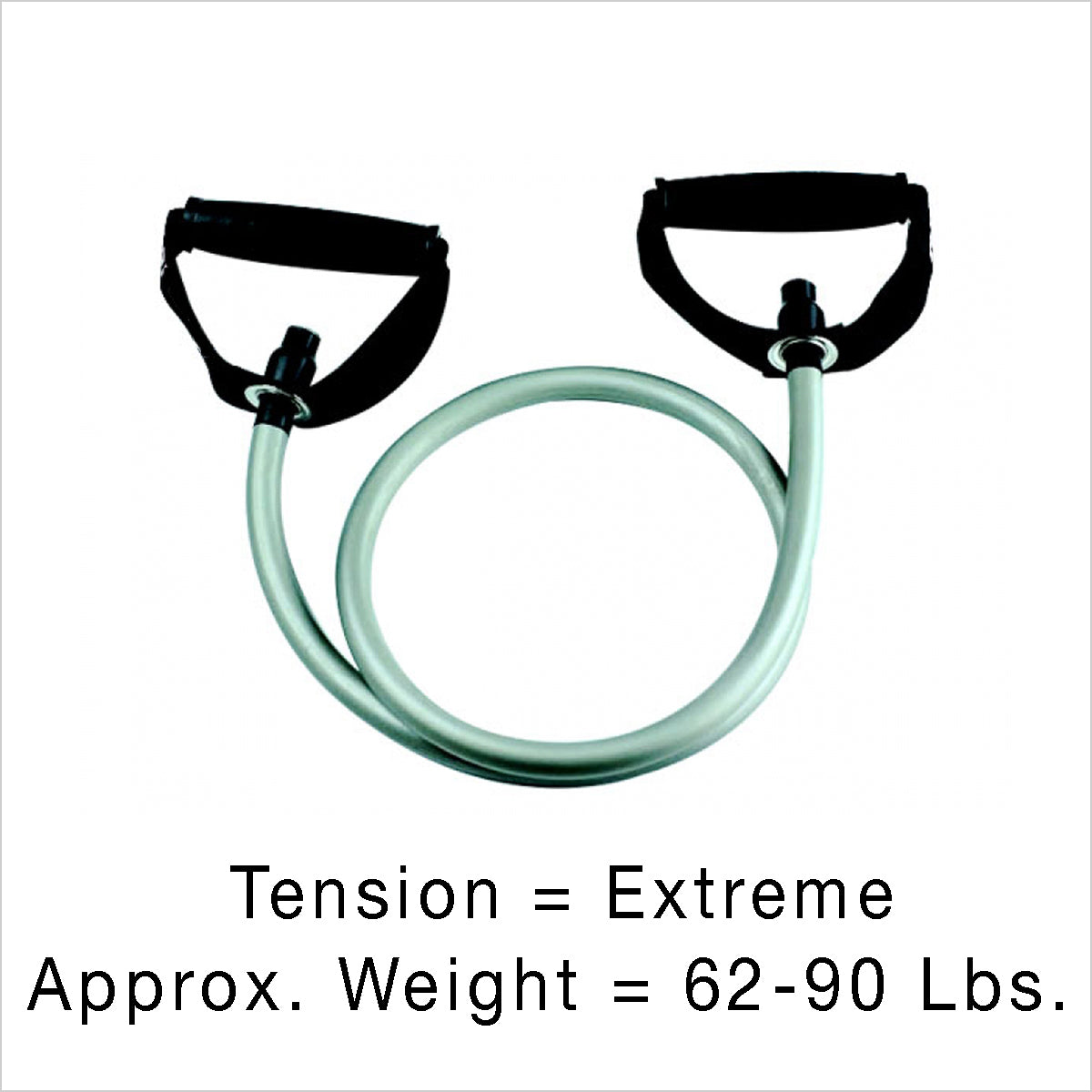 Powerbands Resistance Band - Gray (Extreme 62-90lbs)