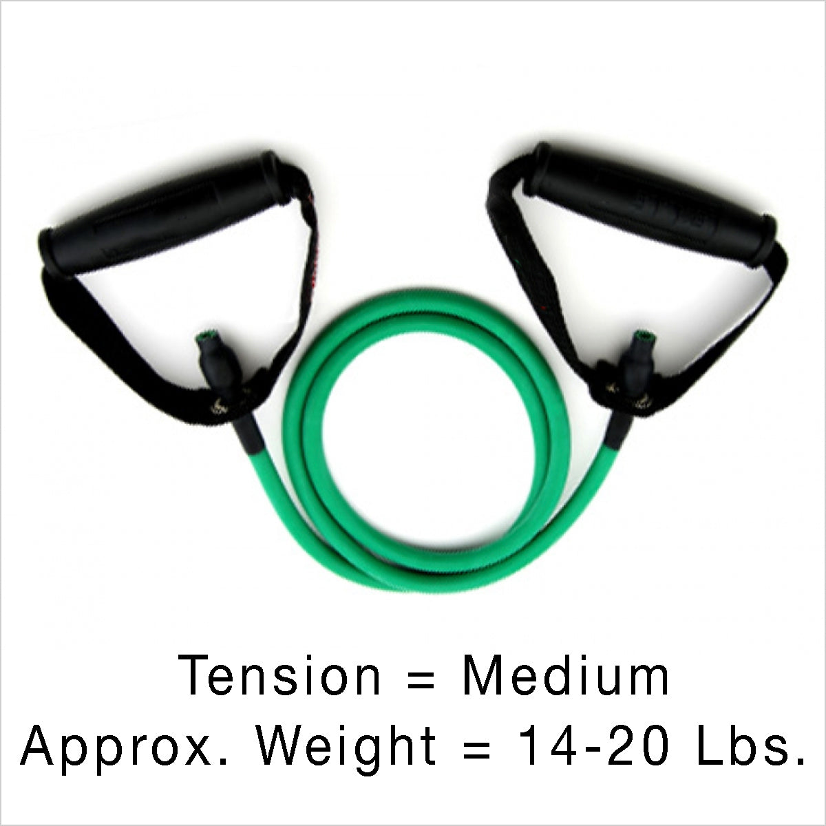 Powerbands Resistance Band - Green (Medium 14 - 20 lbs)