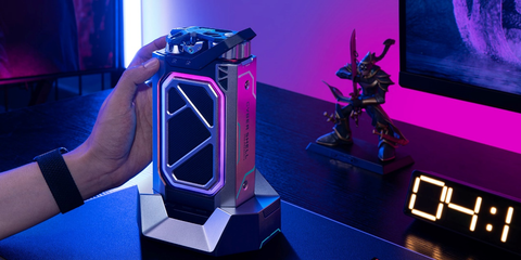 MUZEN Cyber Shell Mechanical Stereo Speaker MUZEN Cyber Shell Mechanical Stereo Speaker