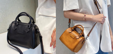 Mini Leather Shoulder Handbag Purse Leather Crossbody Purse