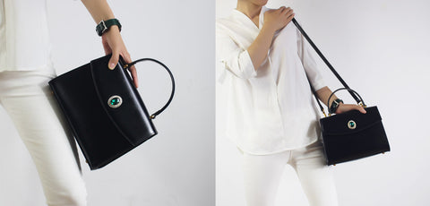 Stylish Womens Black Shoulder Handbag Designer Crossbody Bag For Women