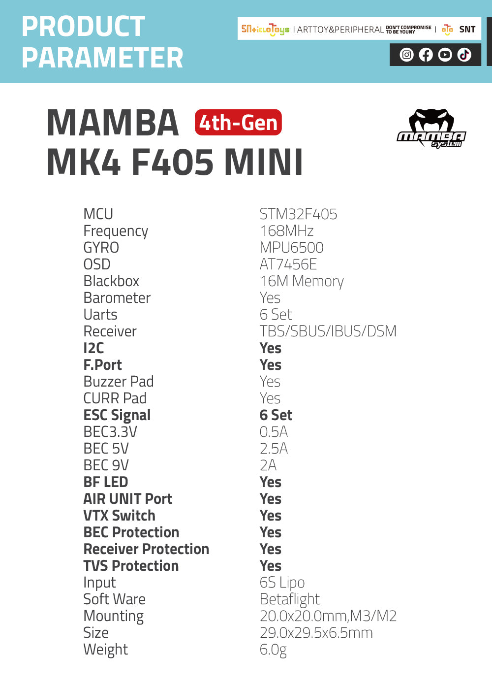 MK4 F405 MINI