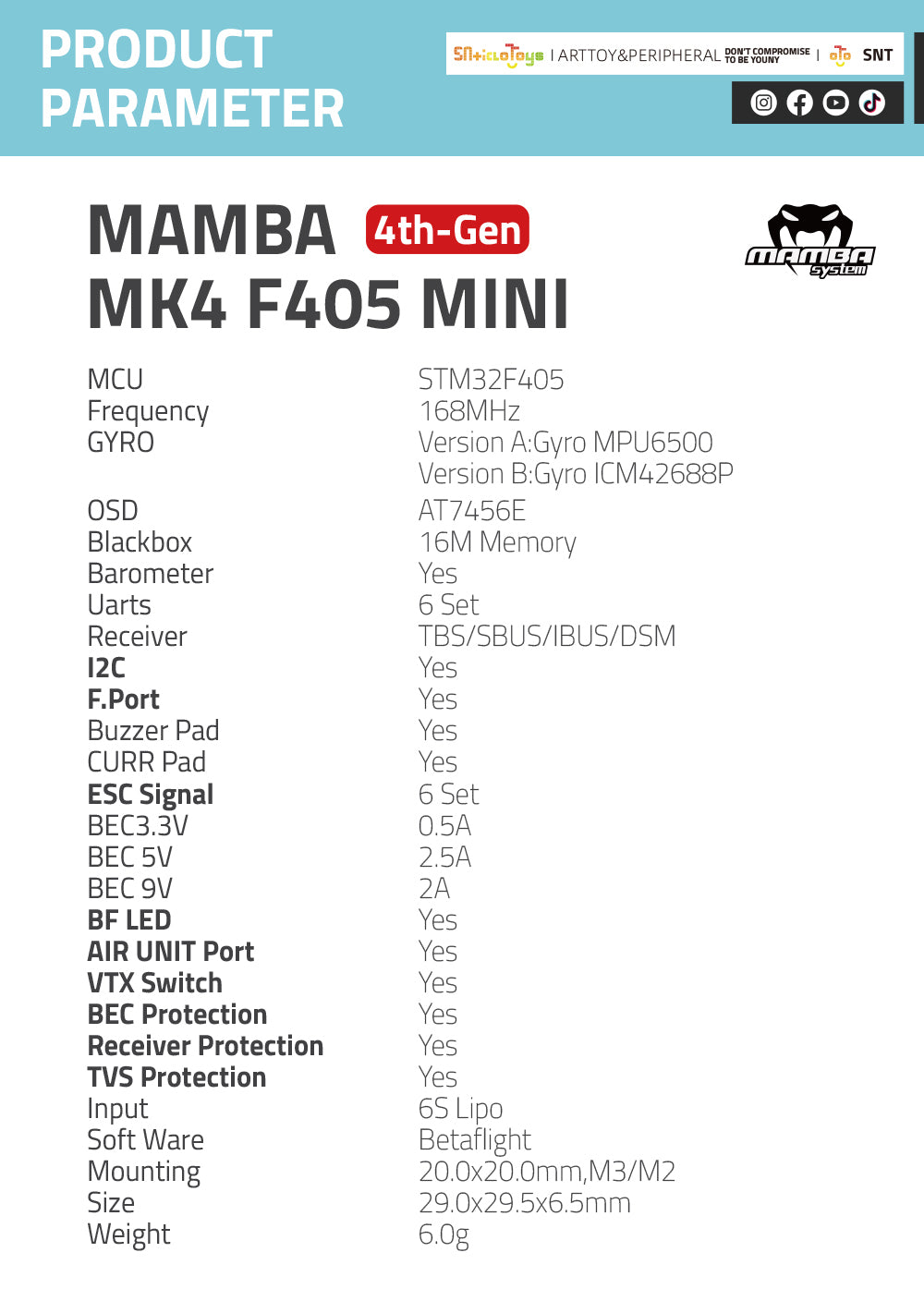 F405 MINI MK4
