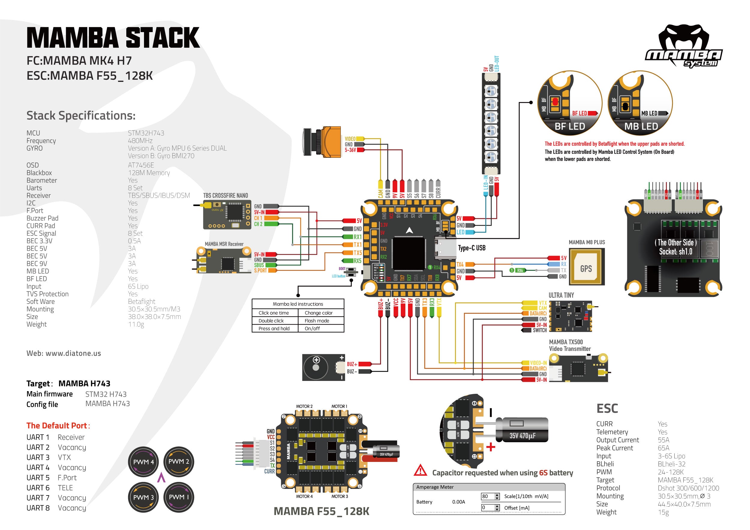 Mamba Stack Mini DIATONE OFFICIAL