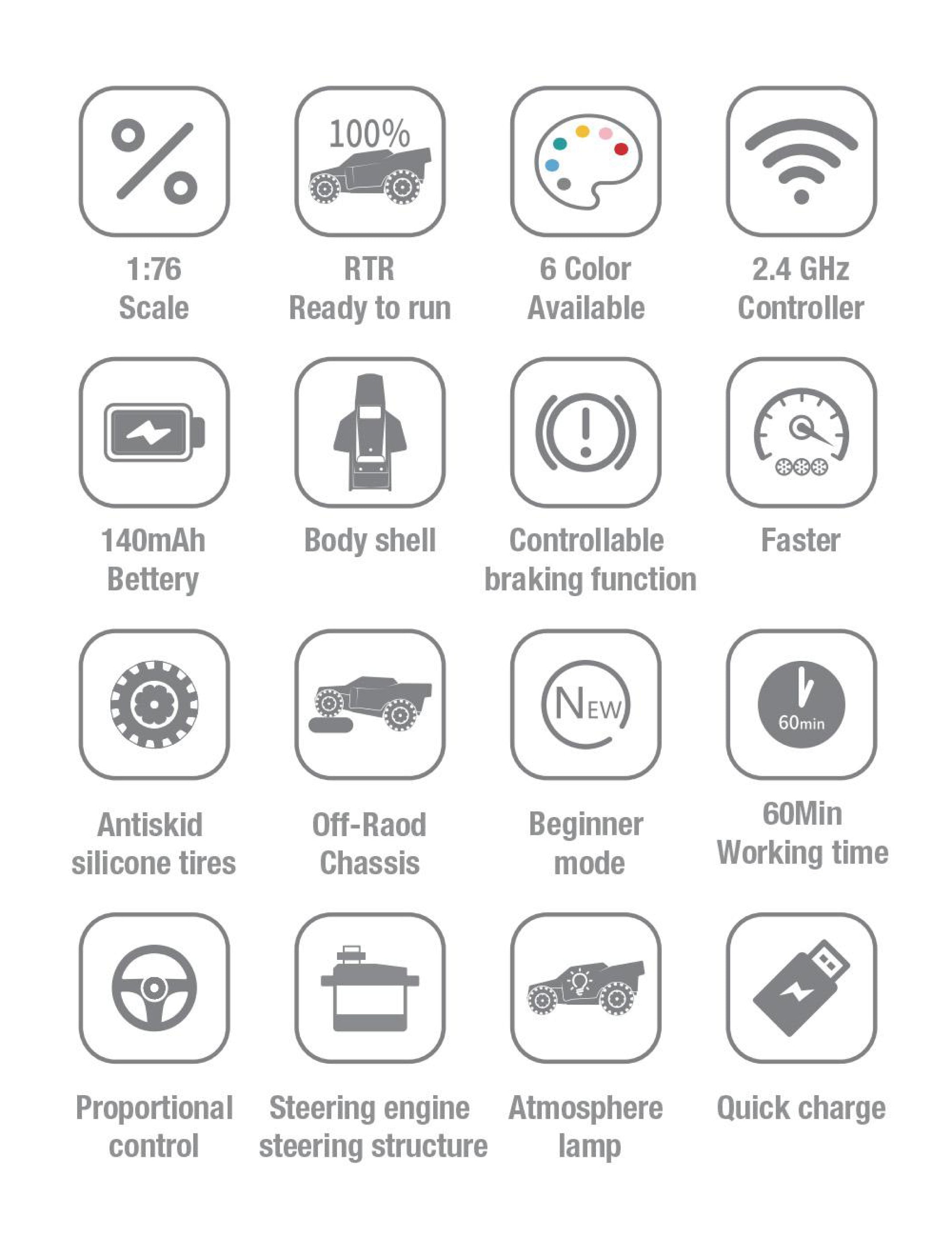 Diatone 1:76 Q33 Karting FPV RTR Car Kit 11 Diatone 1:76 Q33 Karting FPV RTR Car Kit -Drone Discount Store Q33 Karting B 2