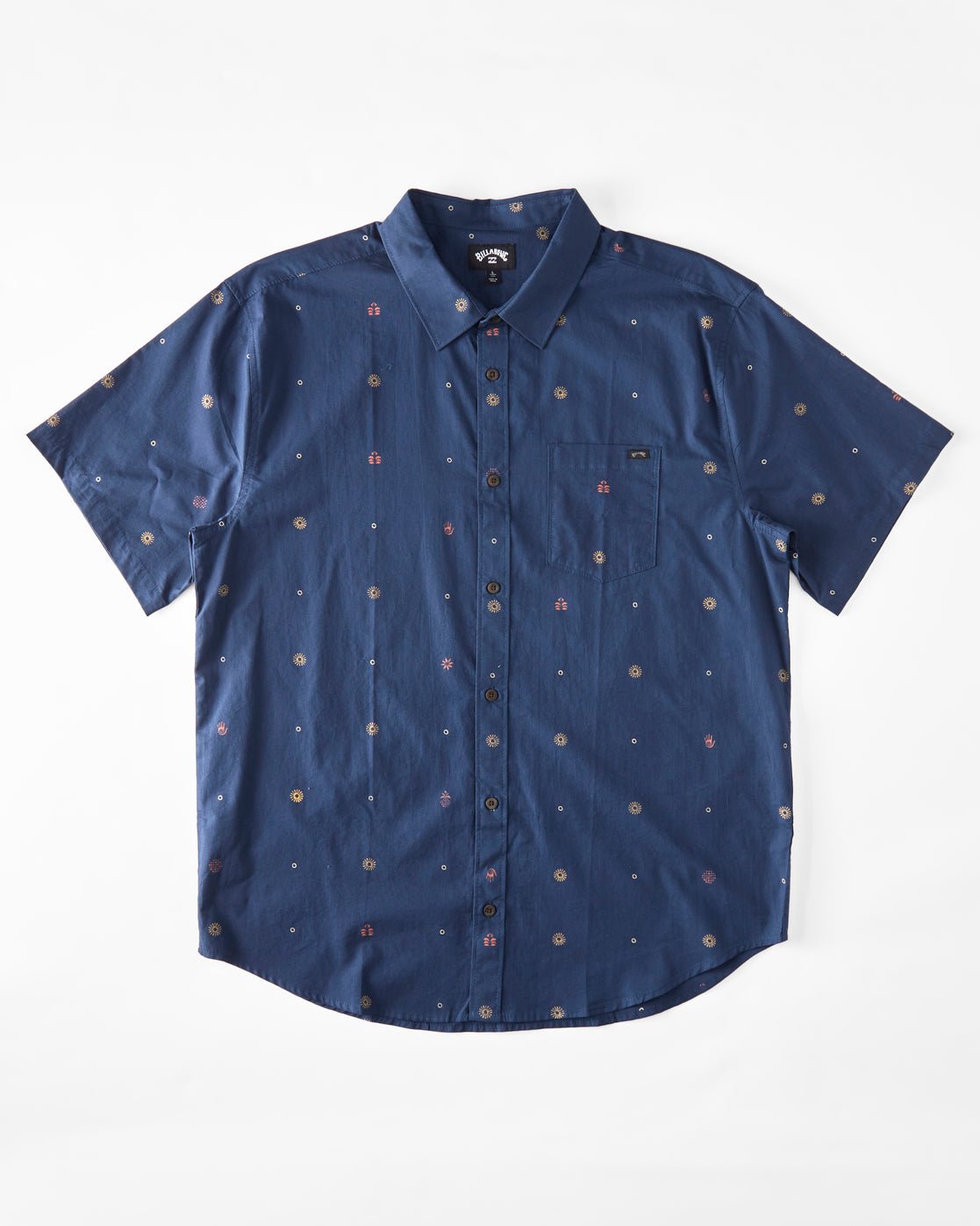Billabong Sundays Mini Short Sleeve Shirt - Blue