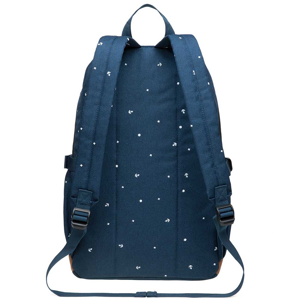 KAUKKO Elegant College School Backpack Women Daypacks, K1005-3 ( Blue / 17L )
