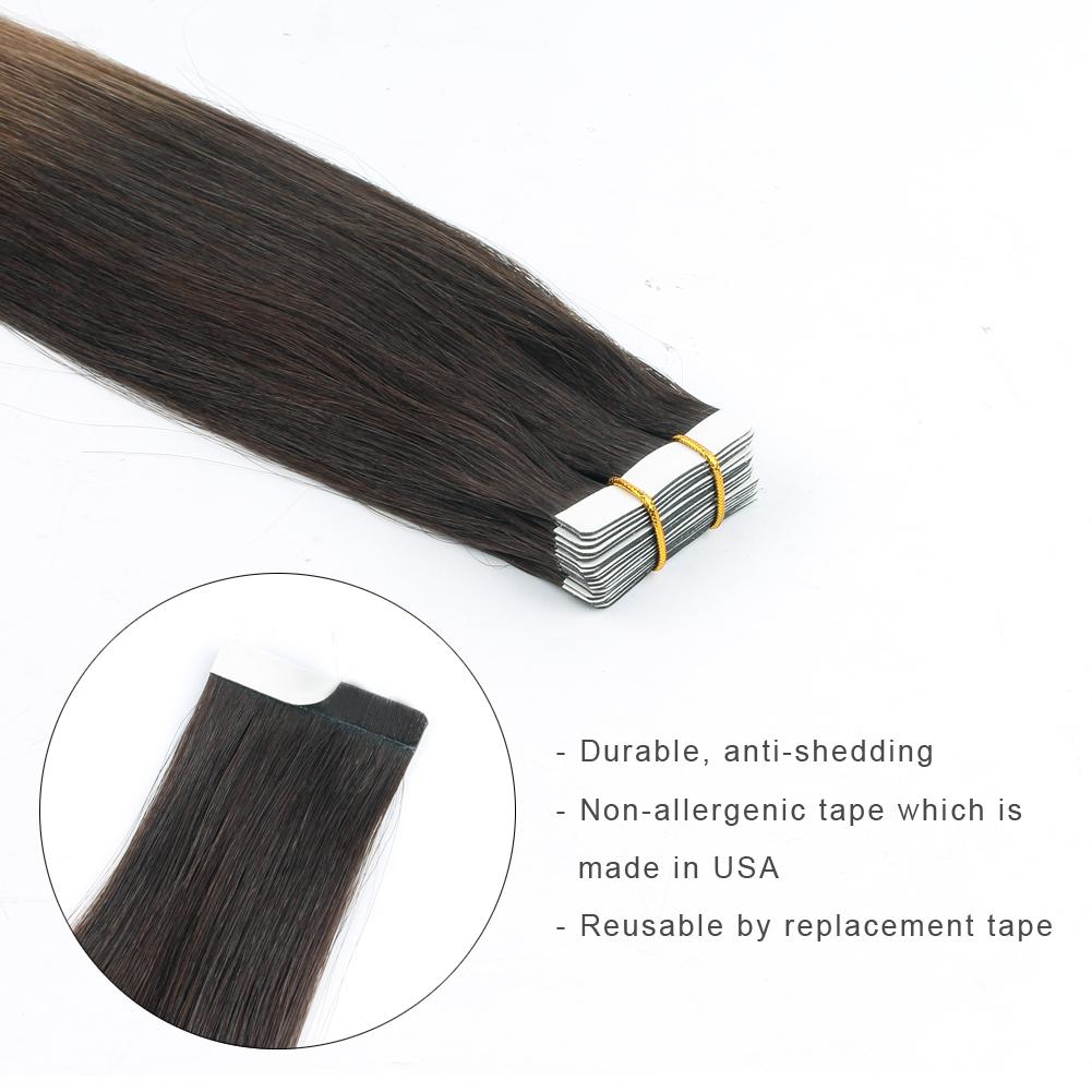 Tape In Hair Extension Ombre T#2/#6