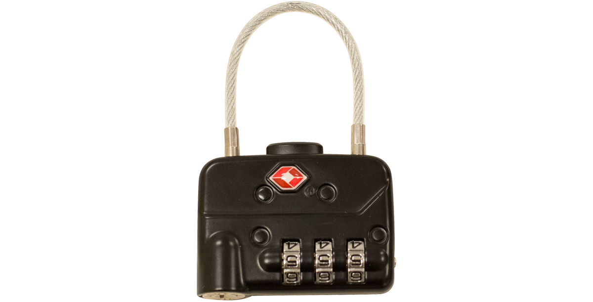 TSA Cable Combination Padlock