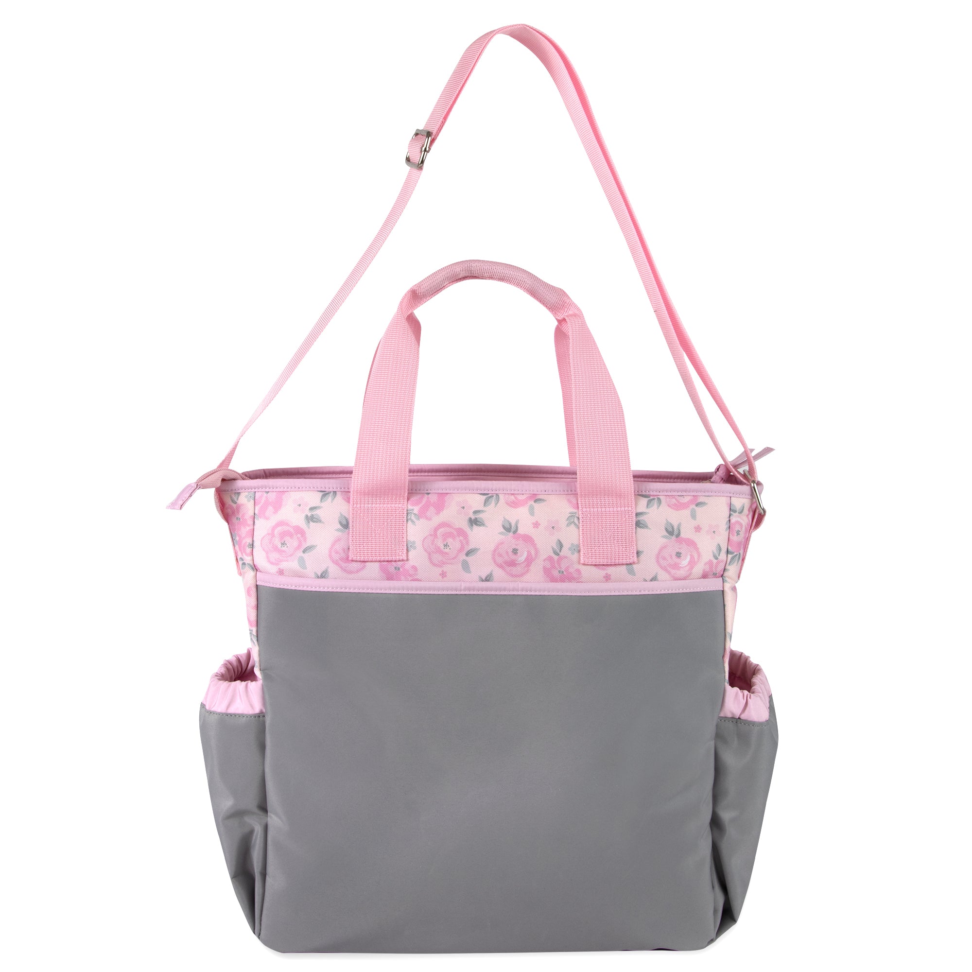 Baby Essentials 3 In 1 Pink Baby Girl Themed Diaper Bag