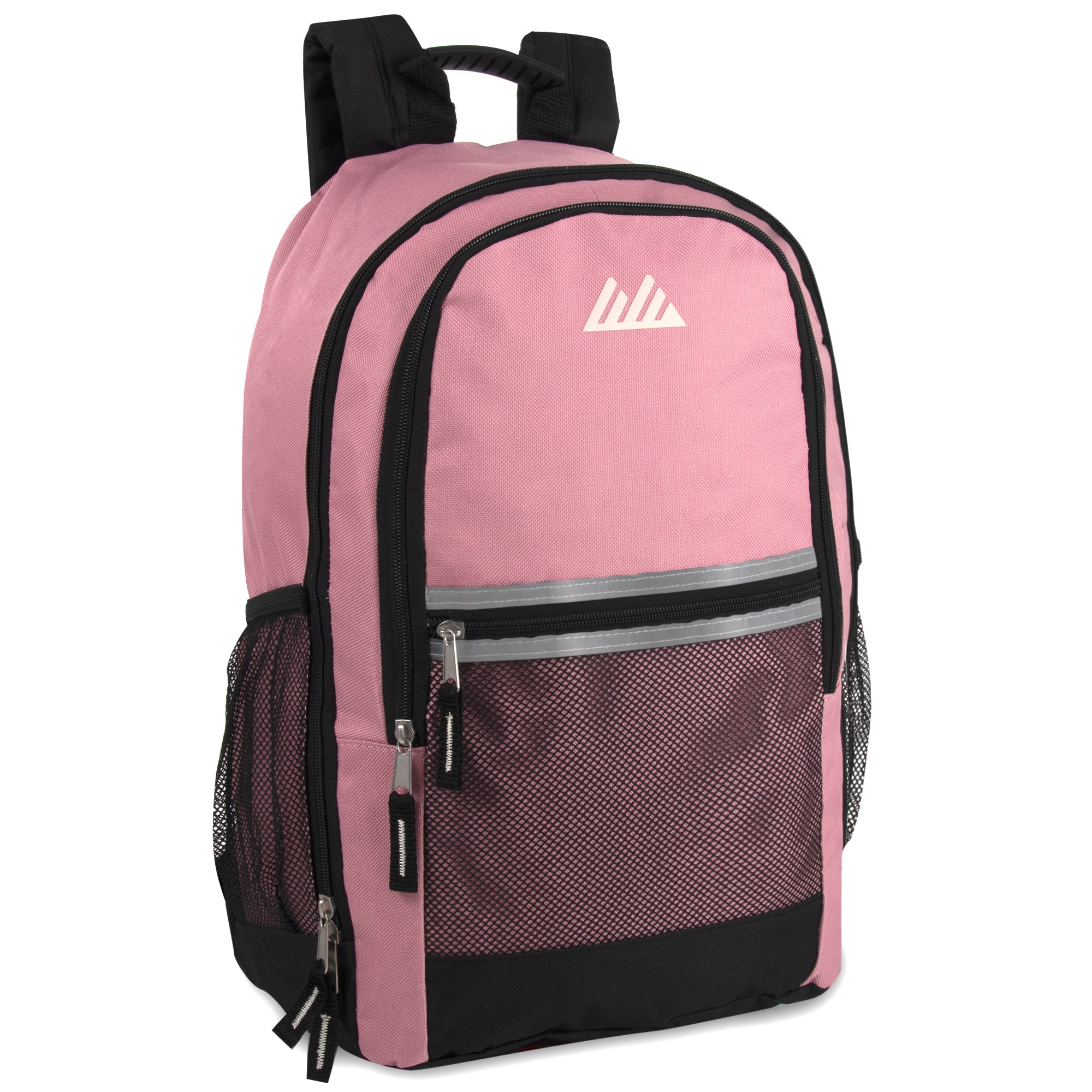 Wholesale 18-Inch Multi-Pocket Reflective Backpack -  3 Colors