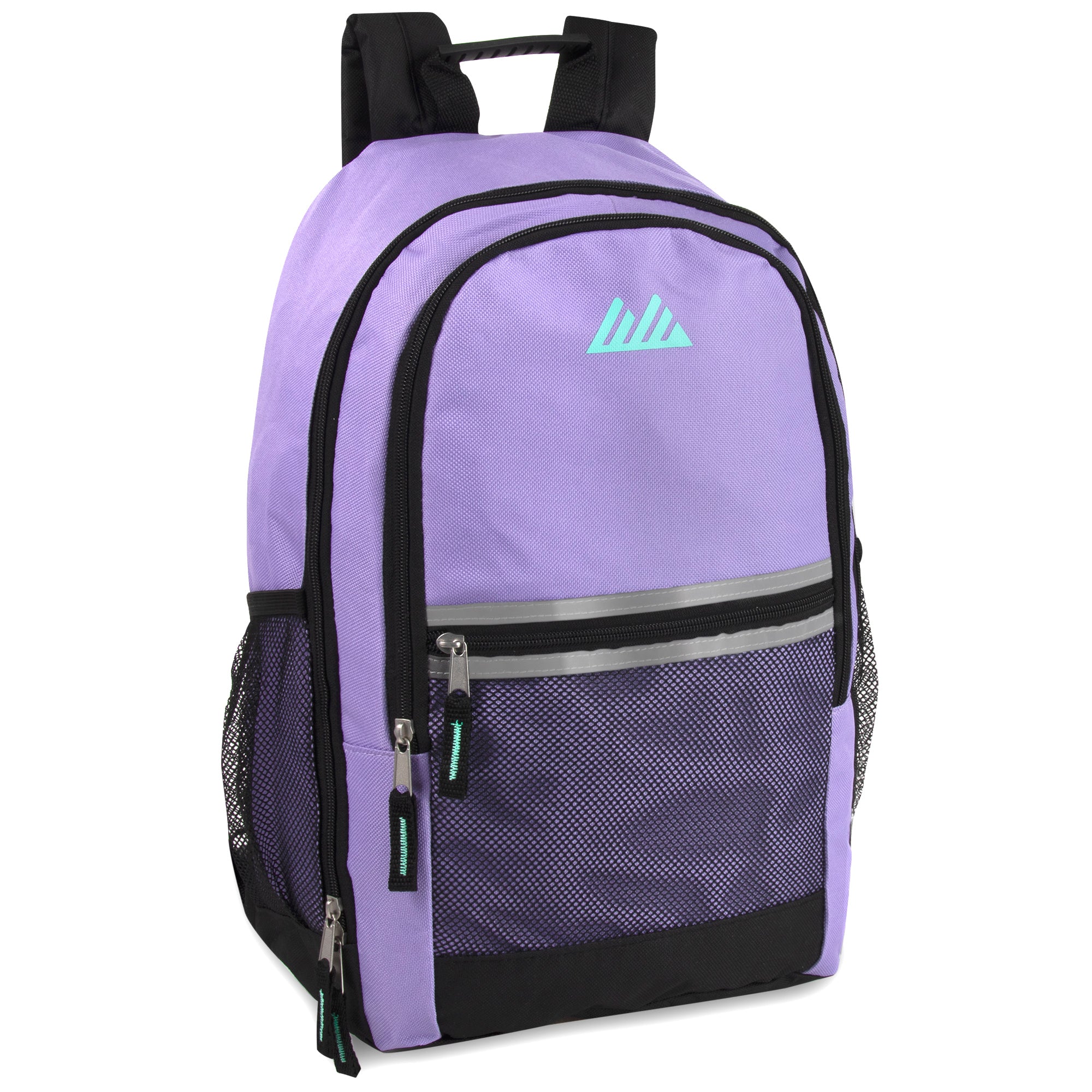 Wholesale 18-Inch Multi-Pocket Reflective Backpack -  3 Colors