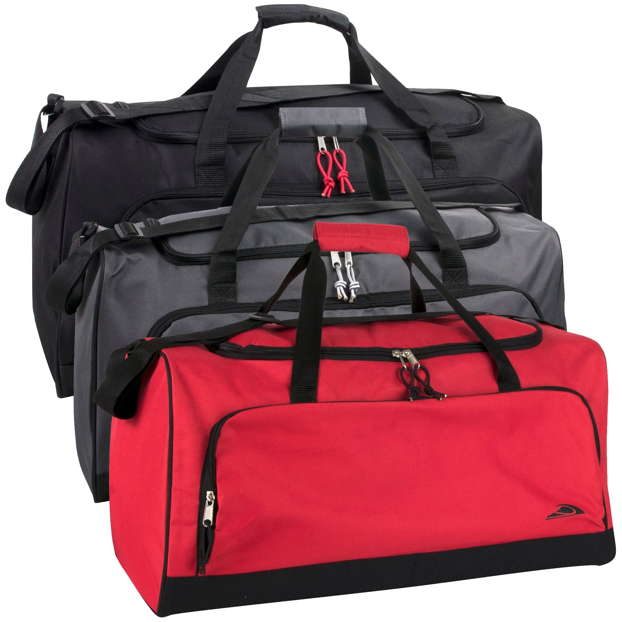 Wholesale 24 Inch Wide Pocket Duffle Bags