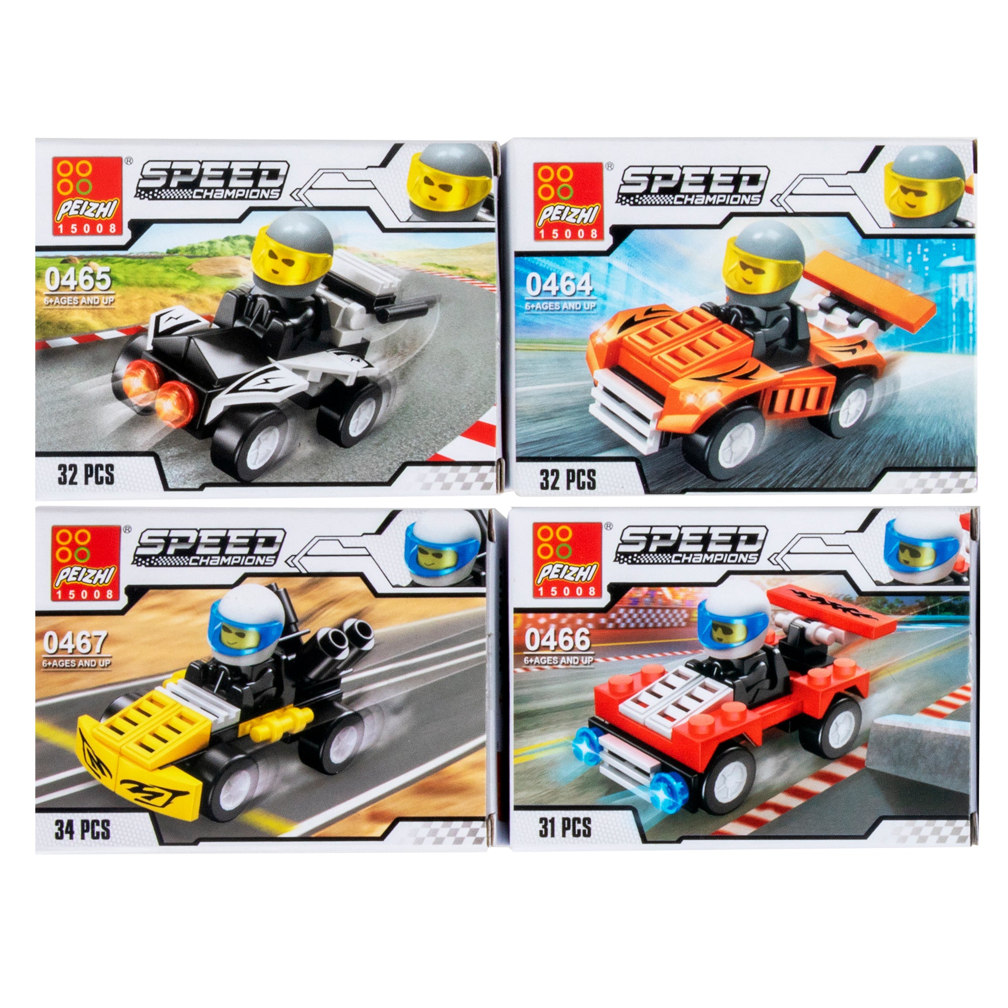 Micro Blocks Racing Vehicles Toy