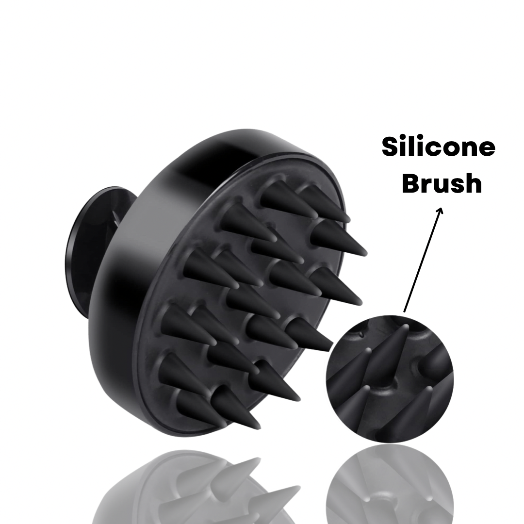 2-in-1 Shampoo Brush & Scalp Massager